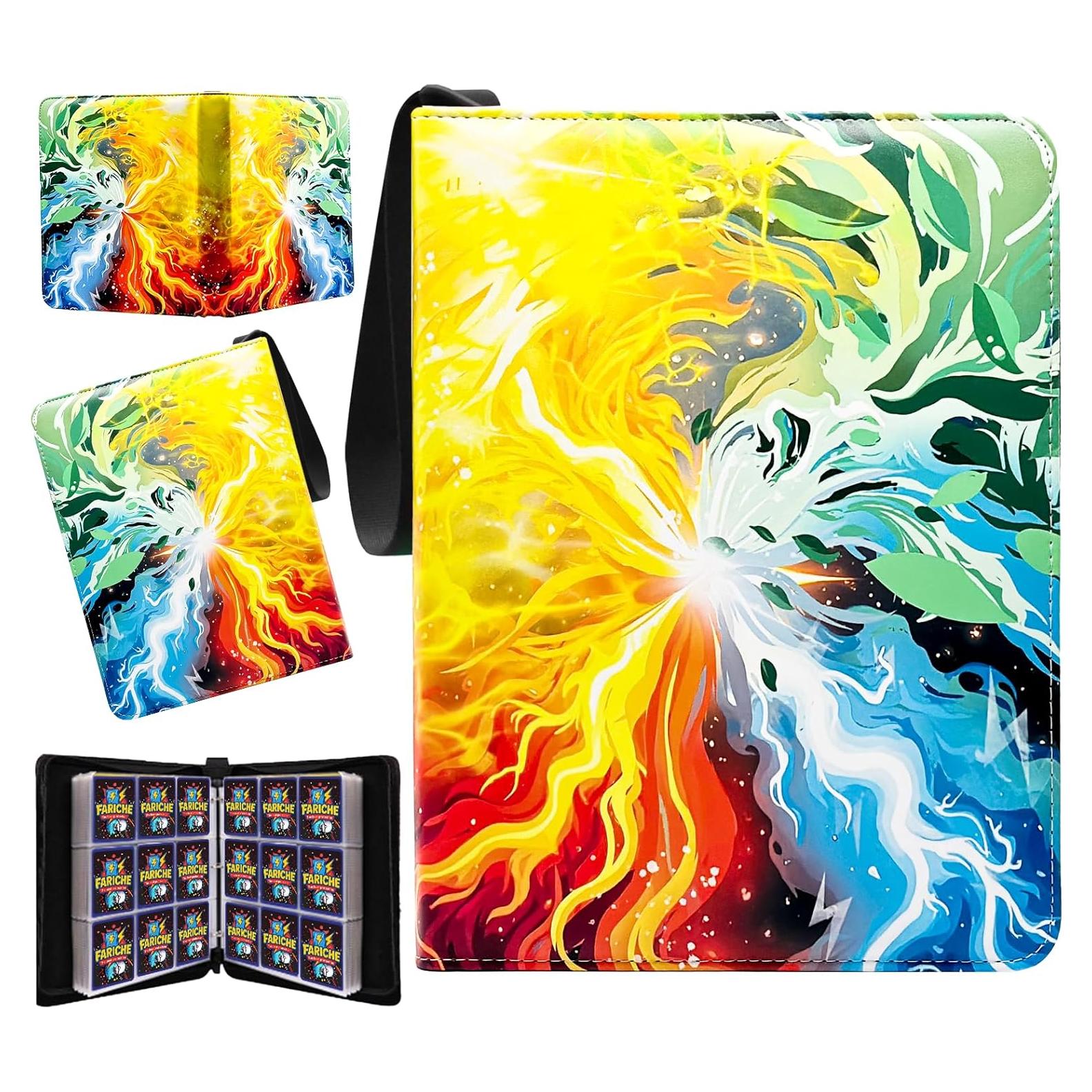 Carpeta de Cartas TCG FARICHE 900 Cartas Impermeable