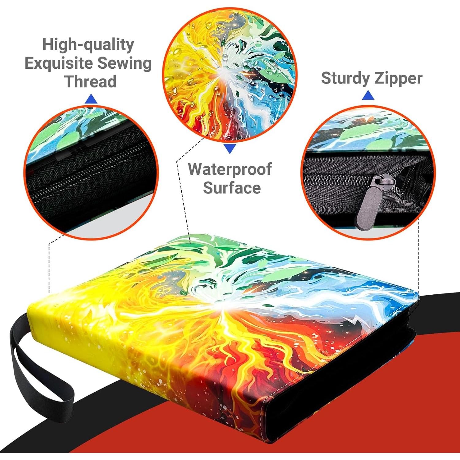 Carpeta de Cartas TCG FARICHE 900 Cartas Impermeable