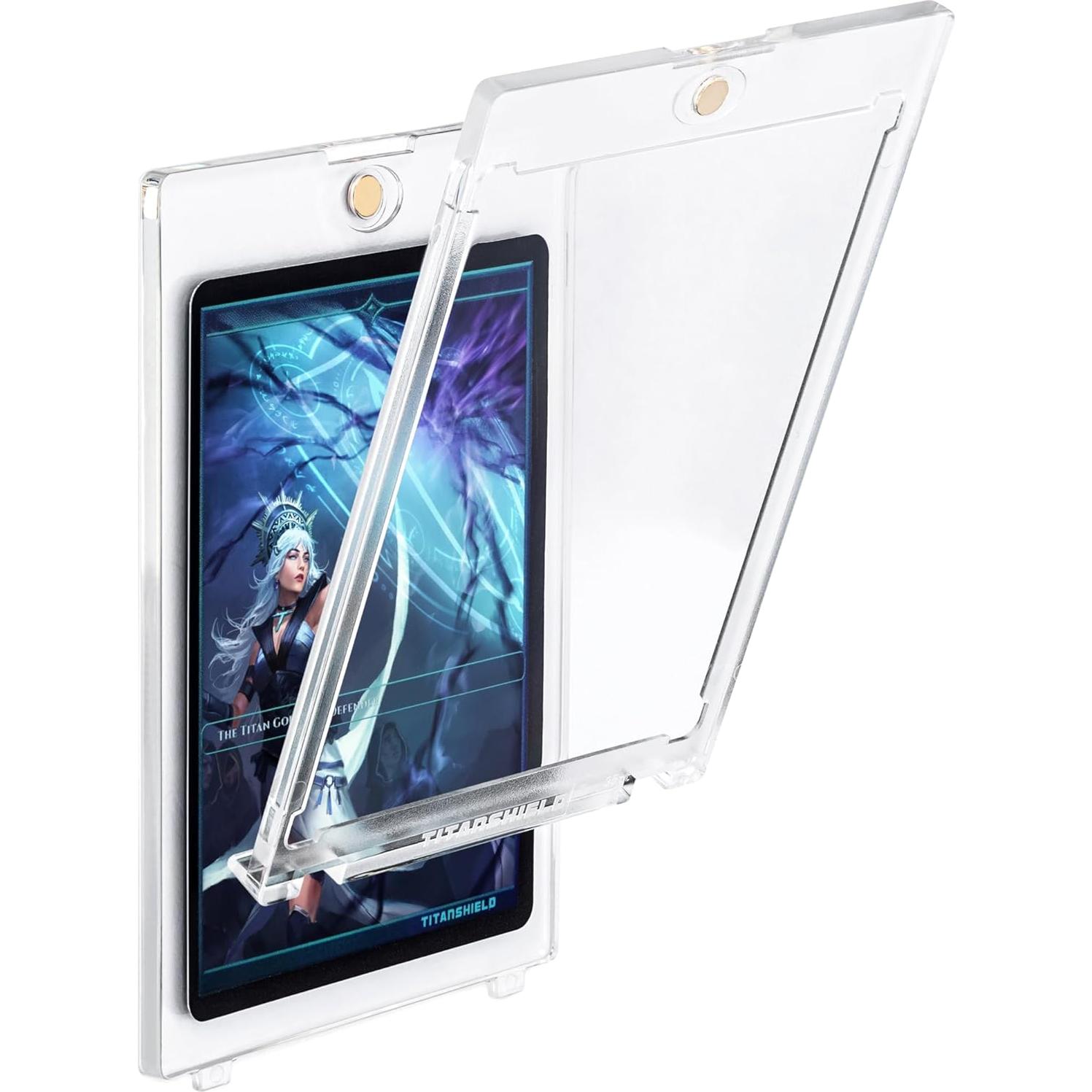 Soporte Magnético para Cartas de Comercio TitanShield 35PT - Paquete de 25