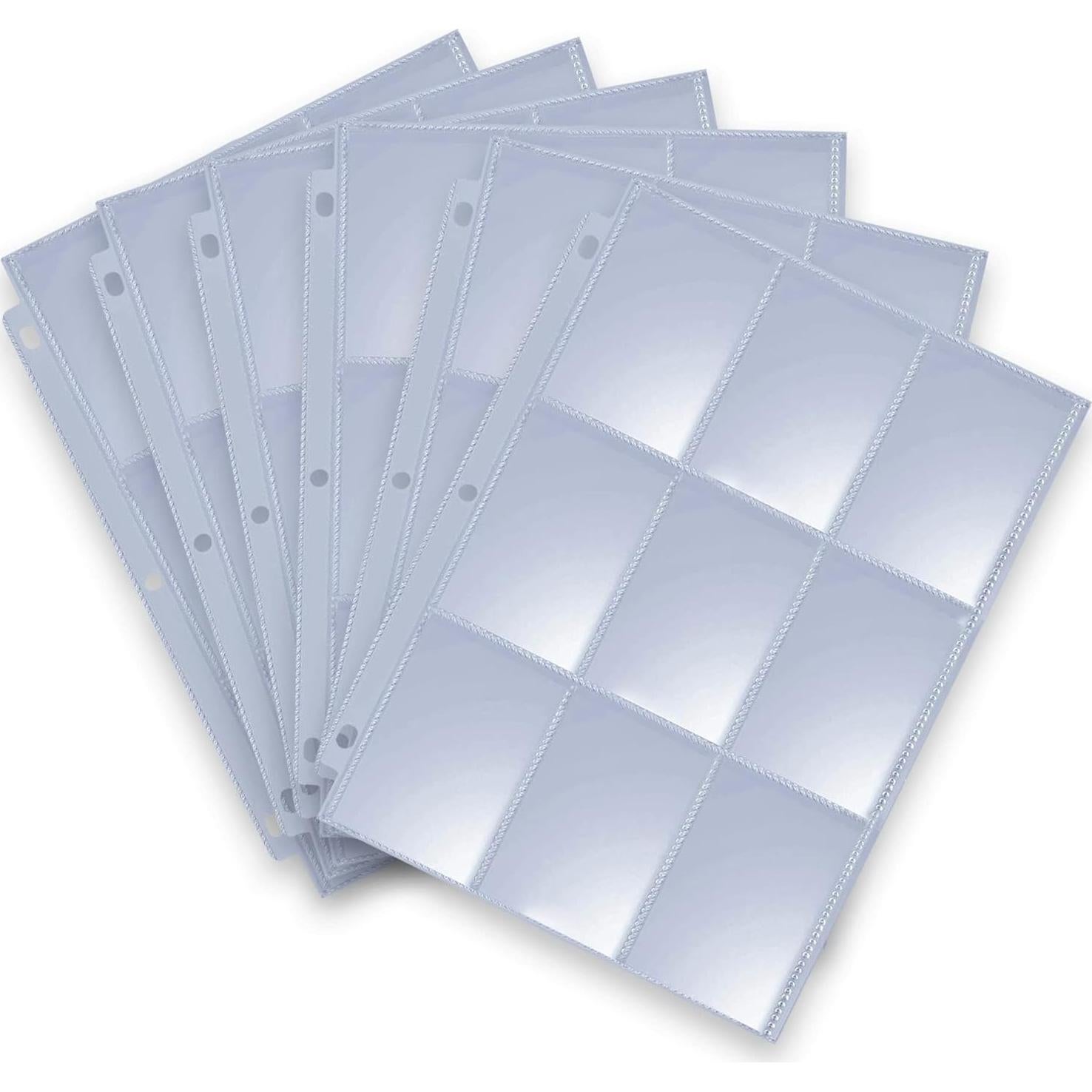 Fundas para Tarjetas de Béisbol RUBEX 30 Páginas Transparente