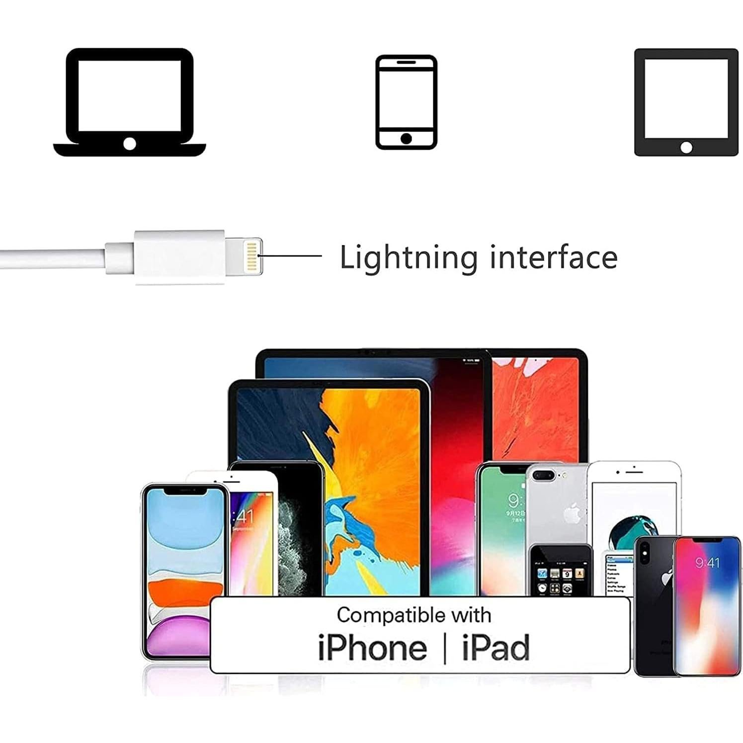 Paquete de 2 Adaptadores Lightning a Jack 3.5mm ZAYTONDTJ