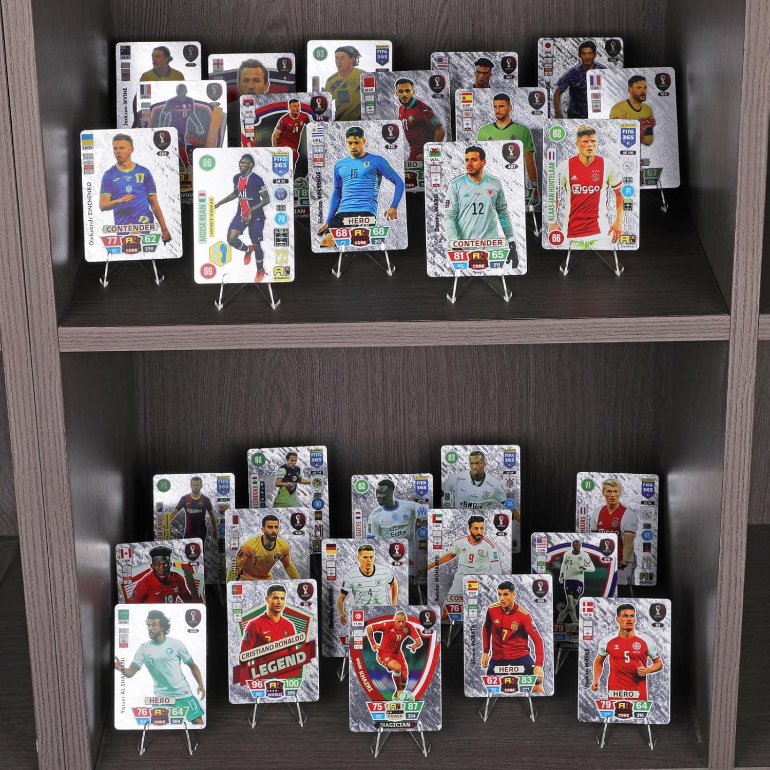 30 Soportes Acrílicos para Tarjetas NIUBIER - Mini Caballete 5.5cm