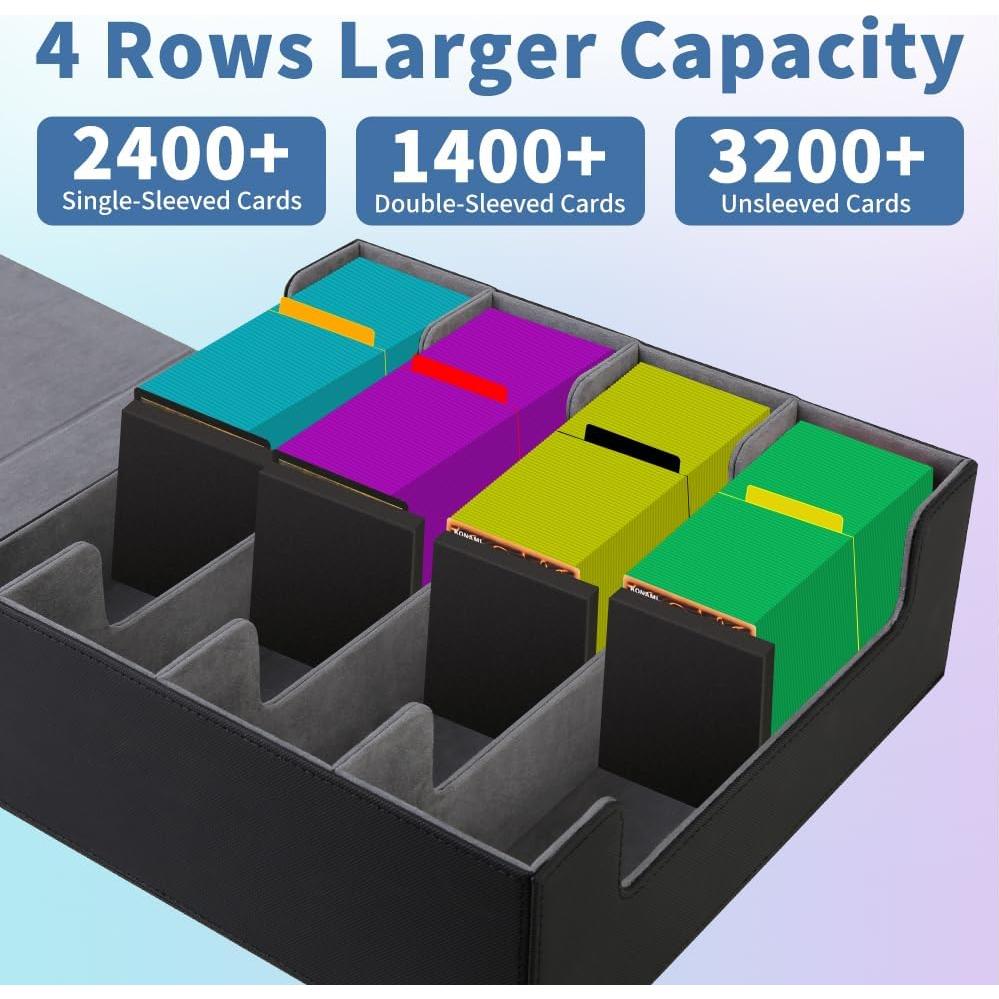 Caja de Almacenamiento de Cartas Inspack 3200+ Gris con Divisores
