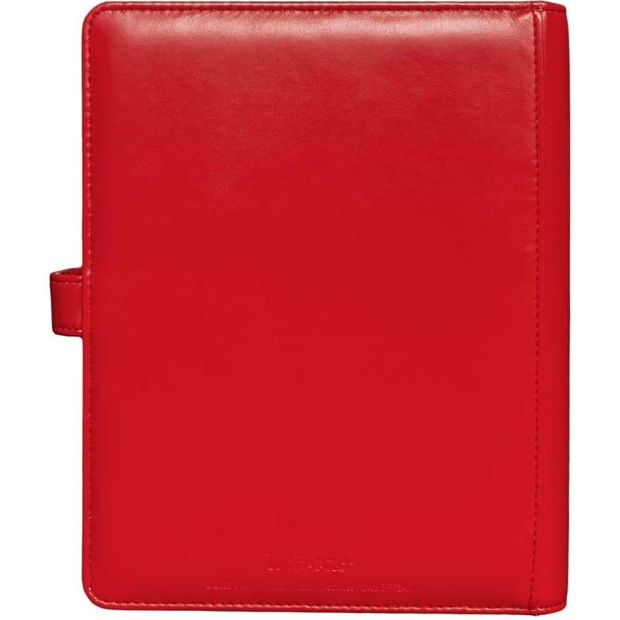 Binder Premium Snap Ultra Pro Pokémon Rojo 4 Bolsillos 20 Páginas