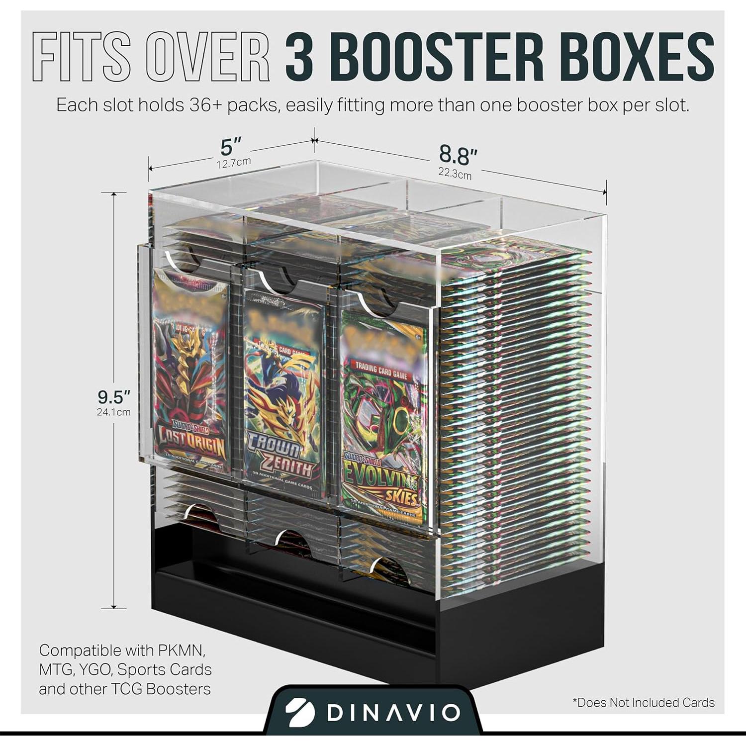 Dispensador de Paquetes de Refuerzo 3 Ranuras Dinavio Crafthouse