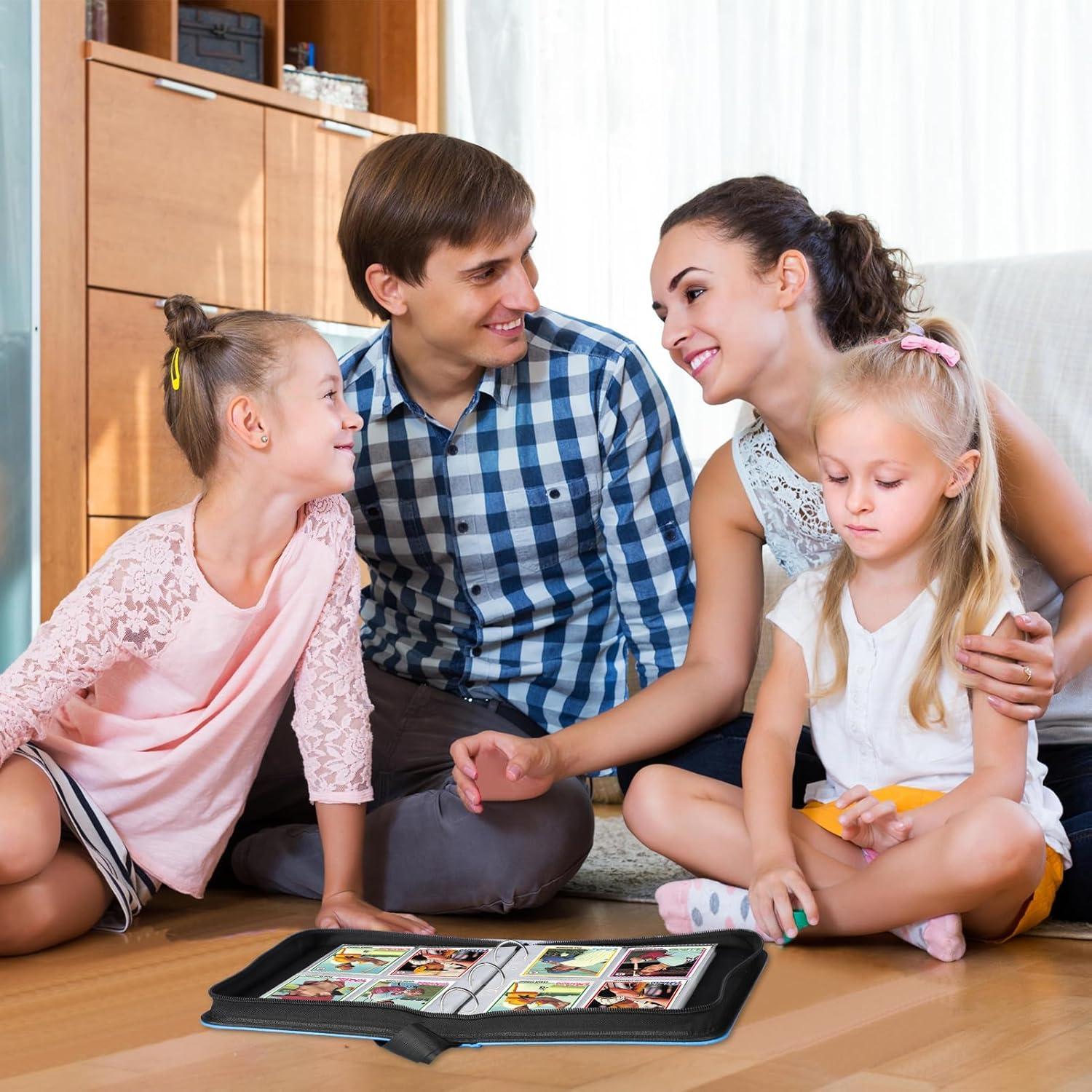 Carpeta de Cartas 400 Bolsillos Winsing Rosa Pequeña