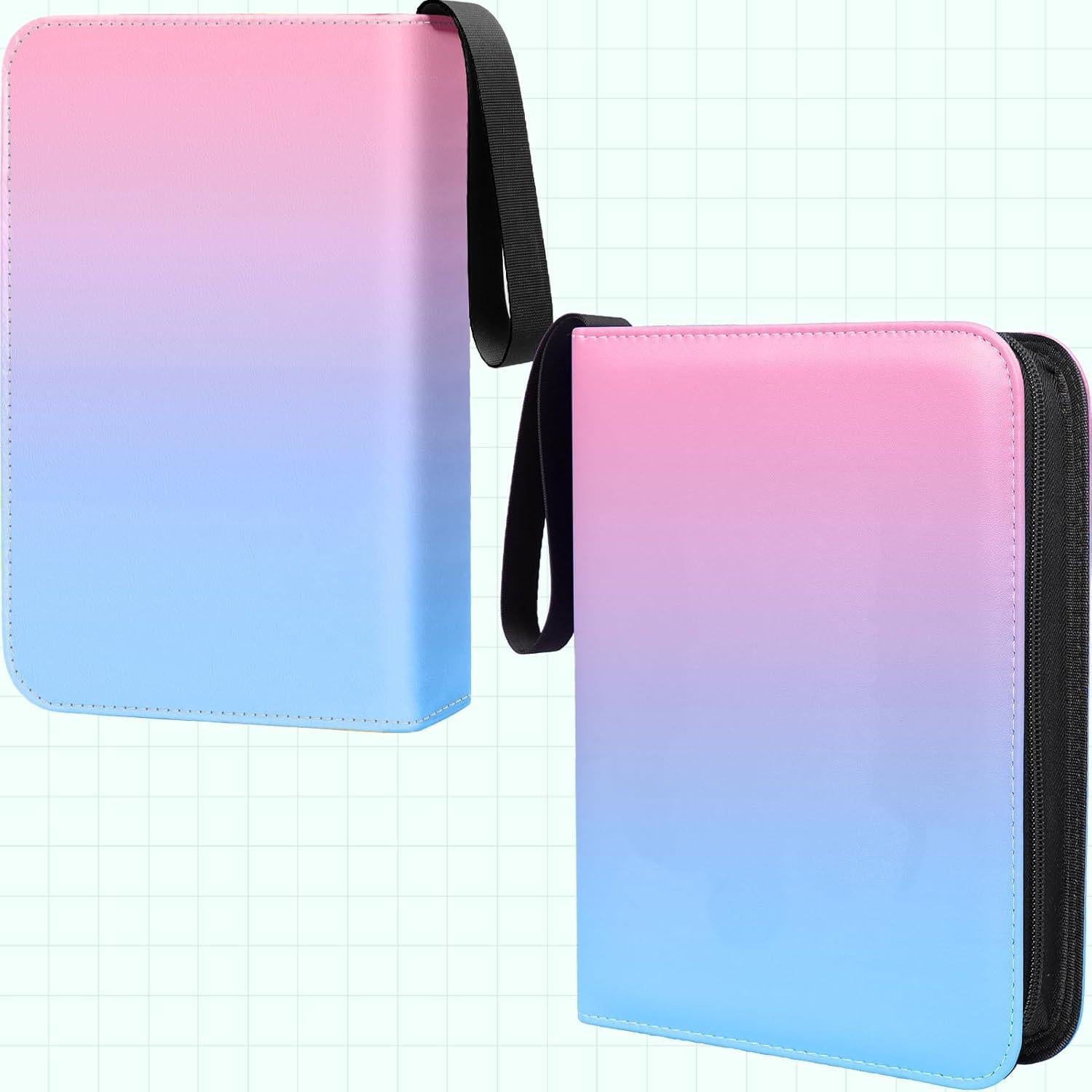 Carpeta de Cartas 400 Bolsillos Winsing Rosa Pequeña