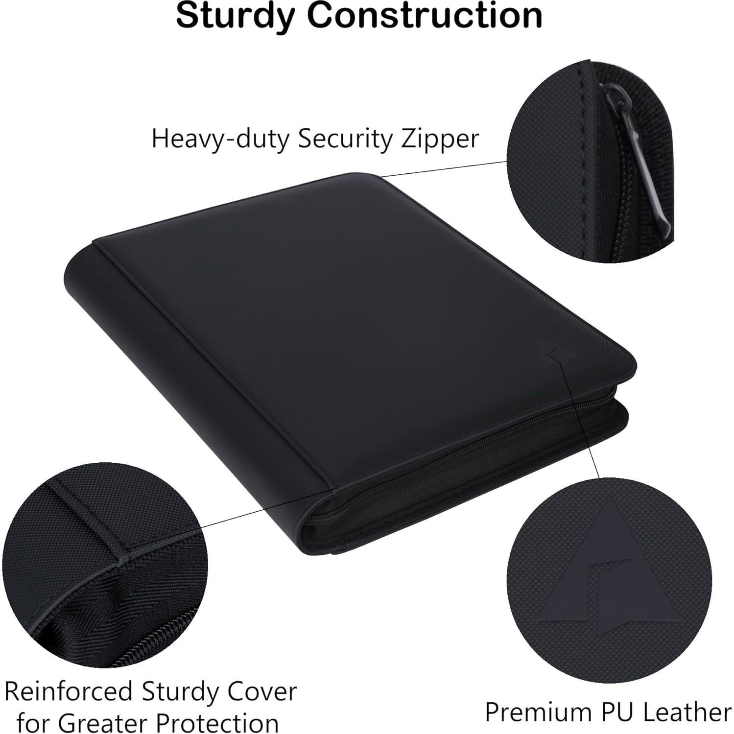 Carpeta de Tarjetas Rayvol Premium 828 Tarjetas 9 Bolsillos