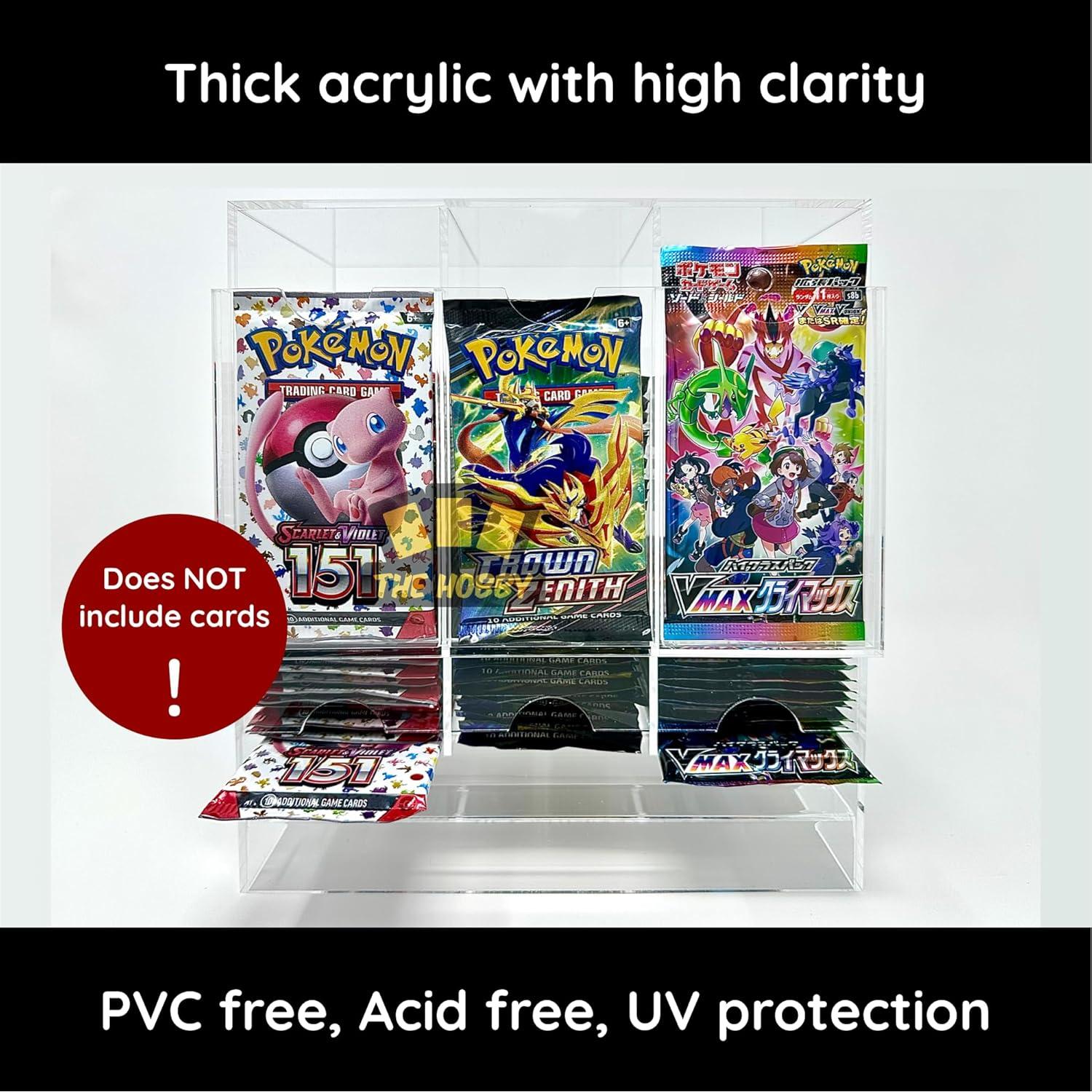 Dispensador de Paquetes Booster 3 Ranuras The Hobby Lair