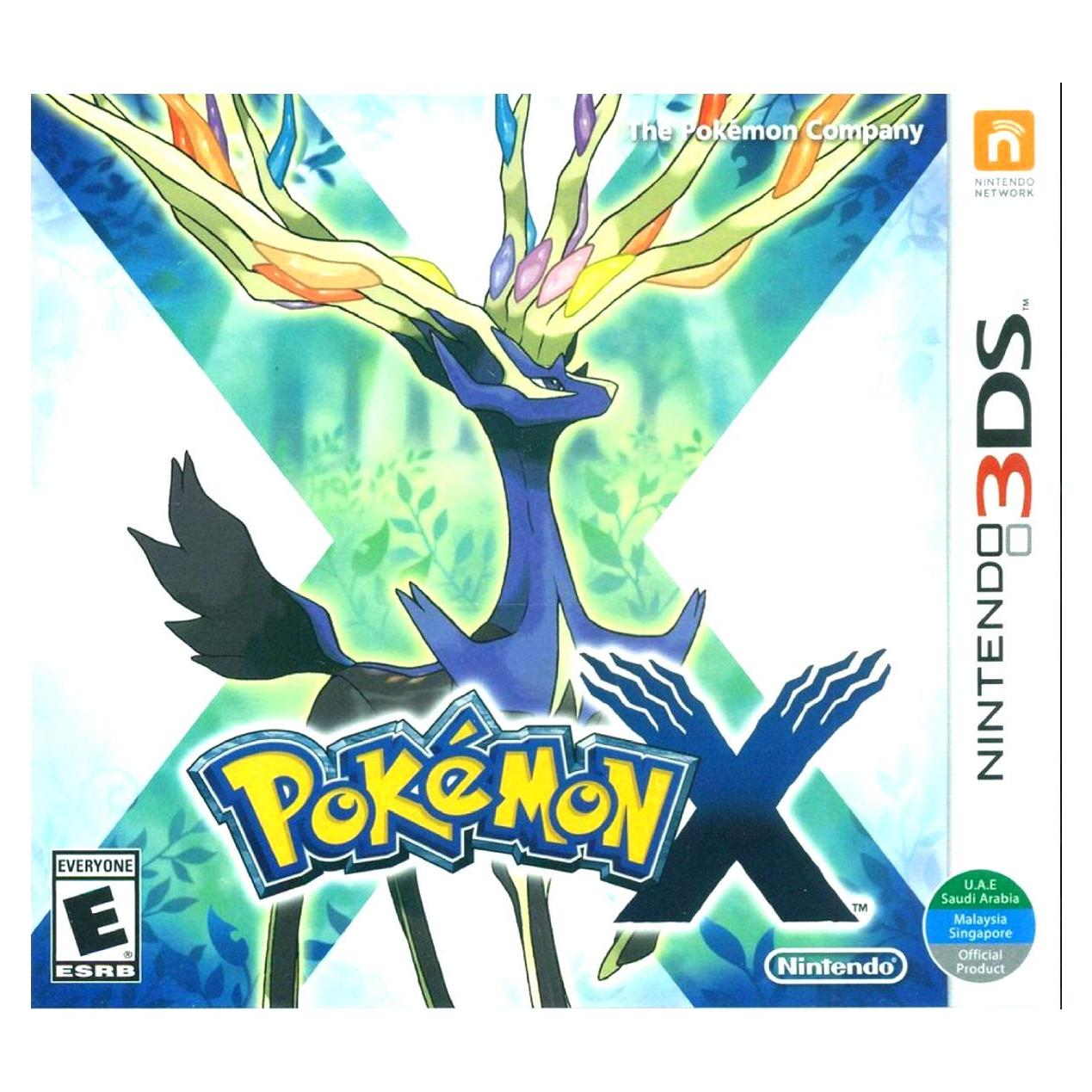 Juego Pokémon X Edición Mundial para Nintendo 3DS NTSC