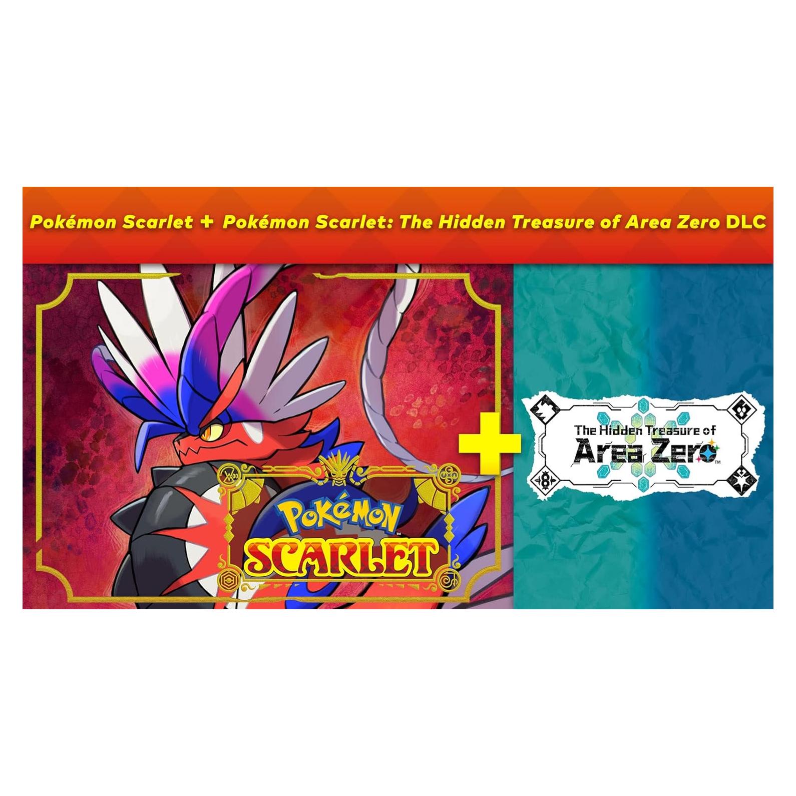 Pokémon Escarlata + DLC La Trea Oculta - Nintendo Switch