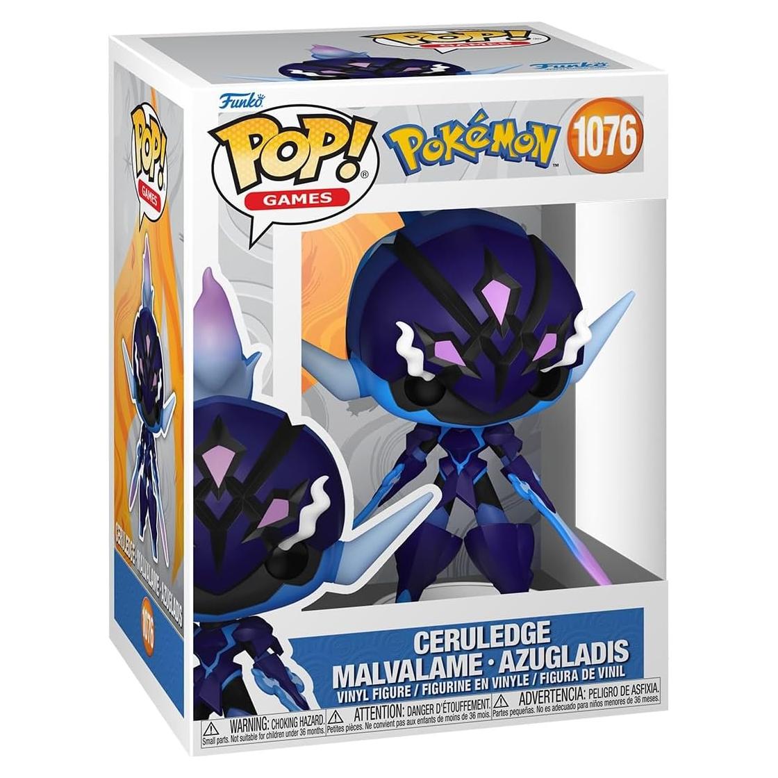 Figura Funko Pop! Ceruledge Pokémon - Vinilo Coleccionable 13.2 cm