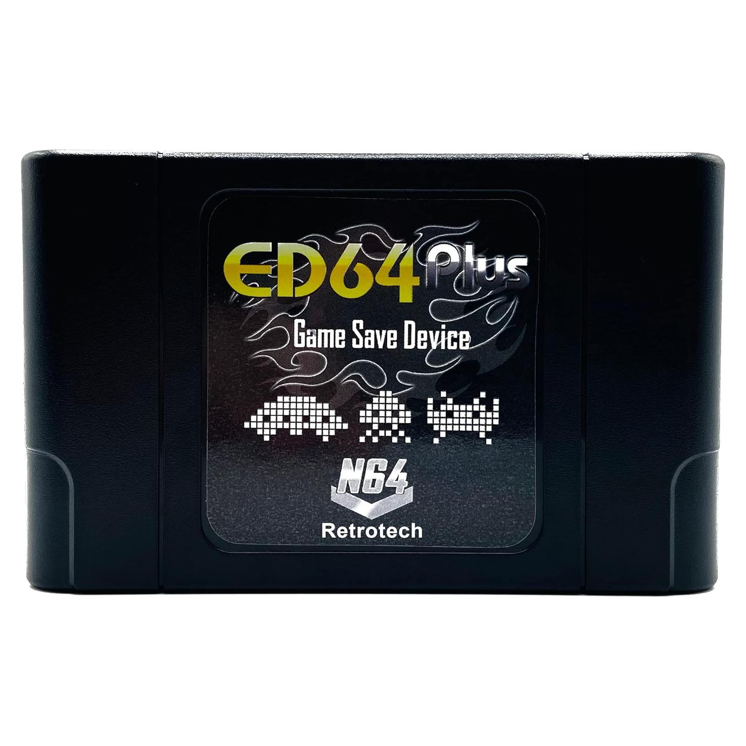 Cartucho Multi Juego Retrotech ED64 Plus 340 en 1 para N64