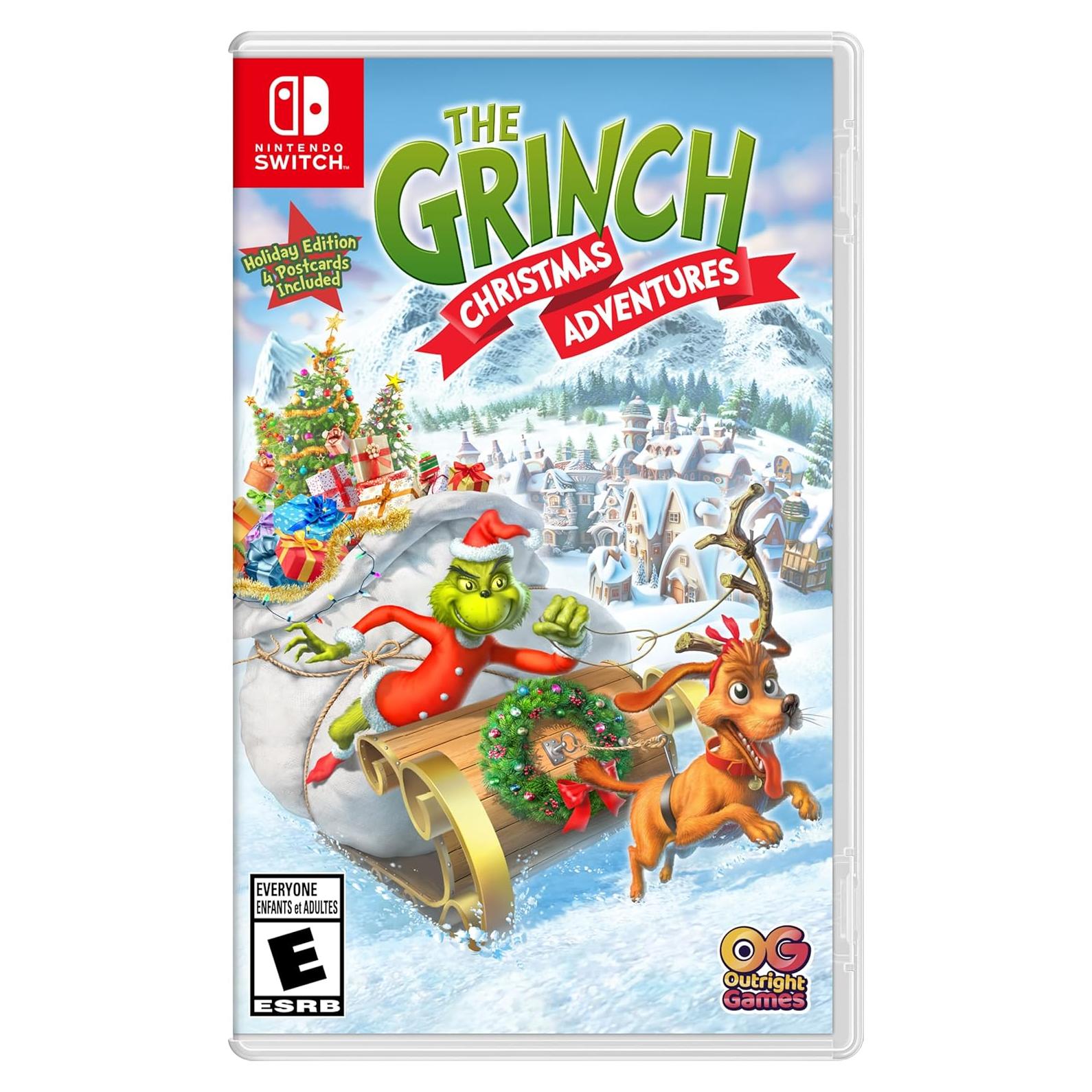 La Aventura Navideña del Grinch - Nintendo Switch con Postales