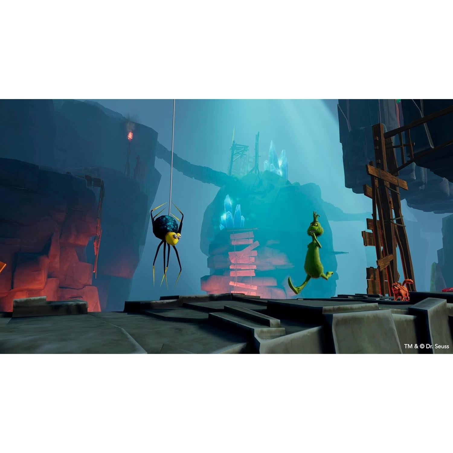 La Aventura Navideña del Grinch - Nintendo Switch con Postales