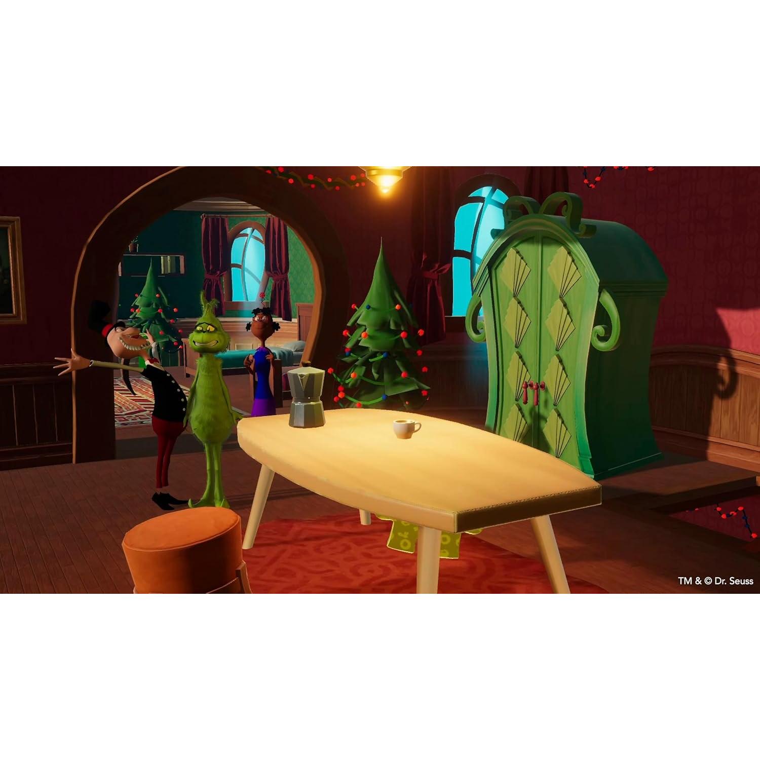 La Aventura Navideña del Grinch - Nintendo Switch con Postales