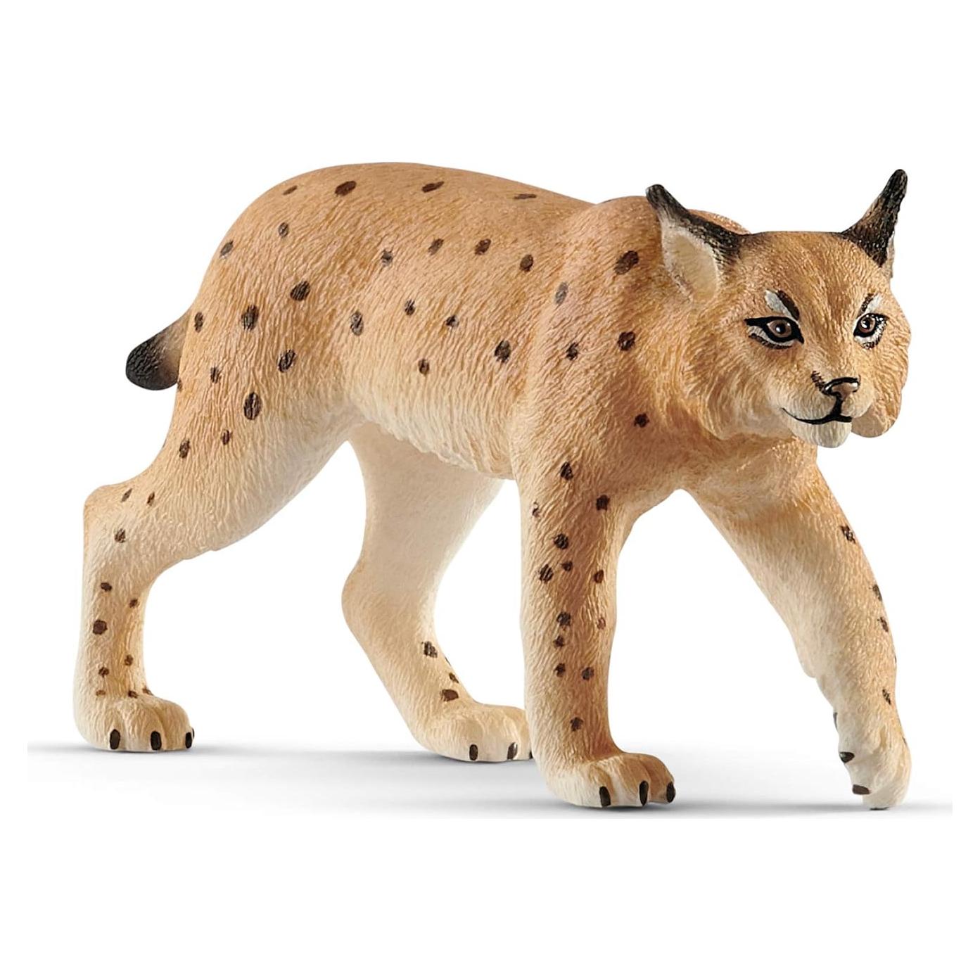 Figura de Lince Schleich 9,19x2,99x5 cm para Niños 3+