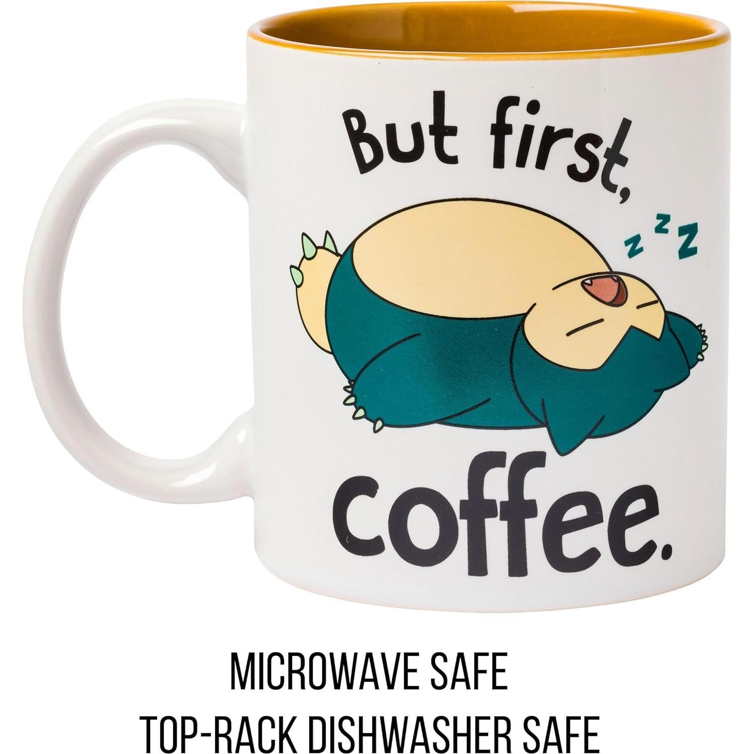 Taza de Cerámica Pokemon Snorlax 325ml - Pero Primero Café