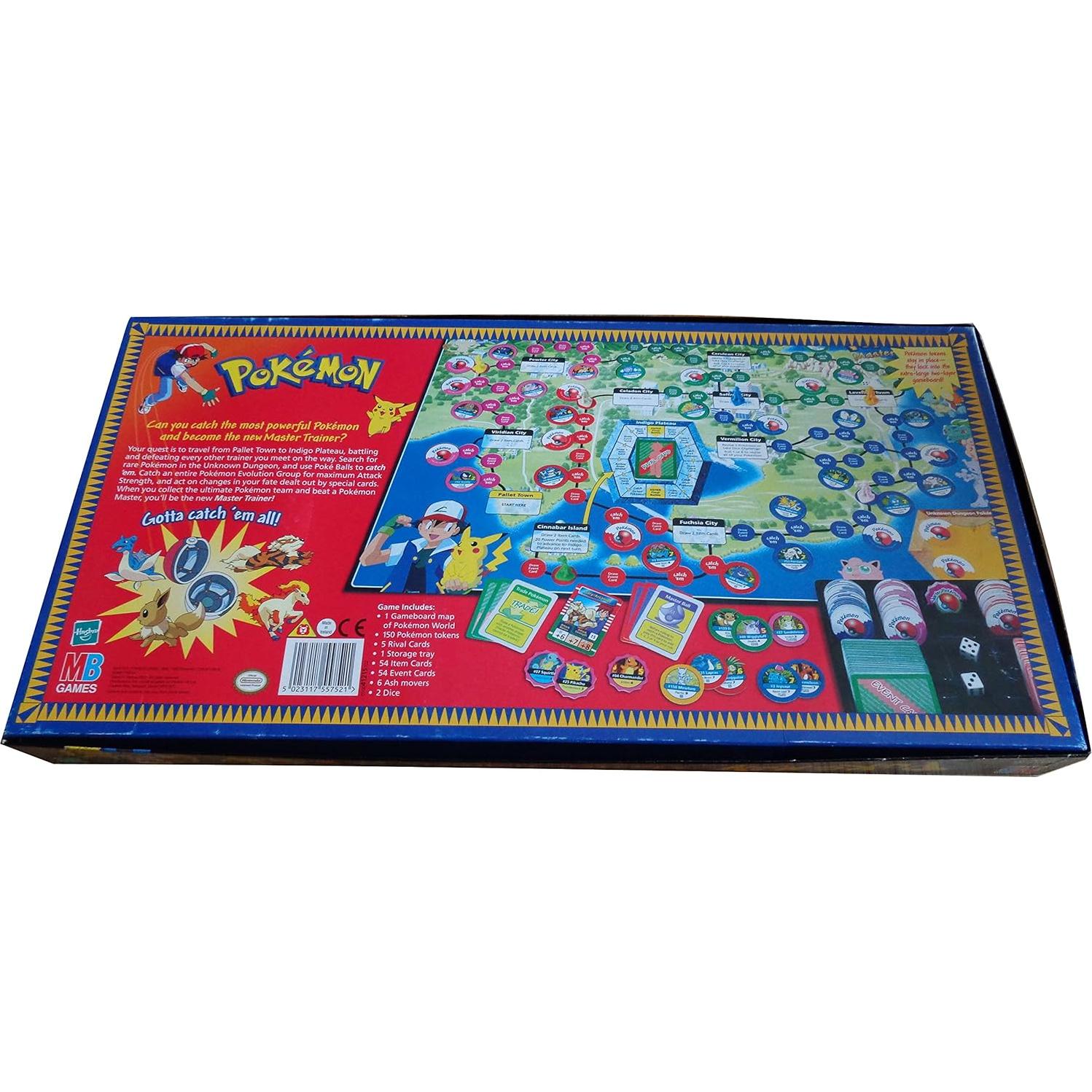 Juego de Mesa Entrenador Maestro Pokémon Milton Bradley