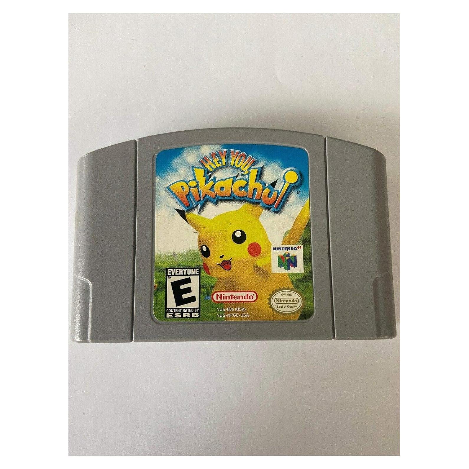 Juego Hey You, Pikachu! para Nintendo 64 - Aventura con Voz