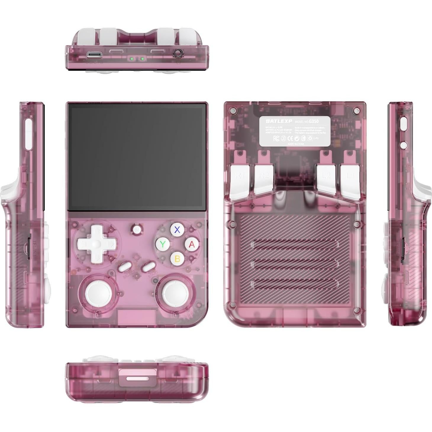 Consola de Juegos Portátil G350 DREAMHAX 3.5" IPS 4371 Juegos