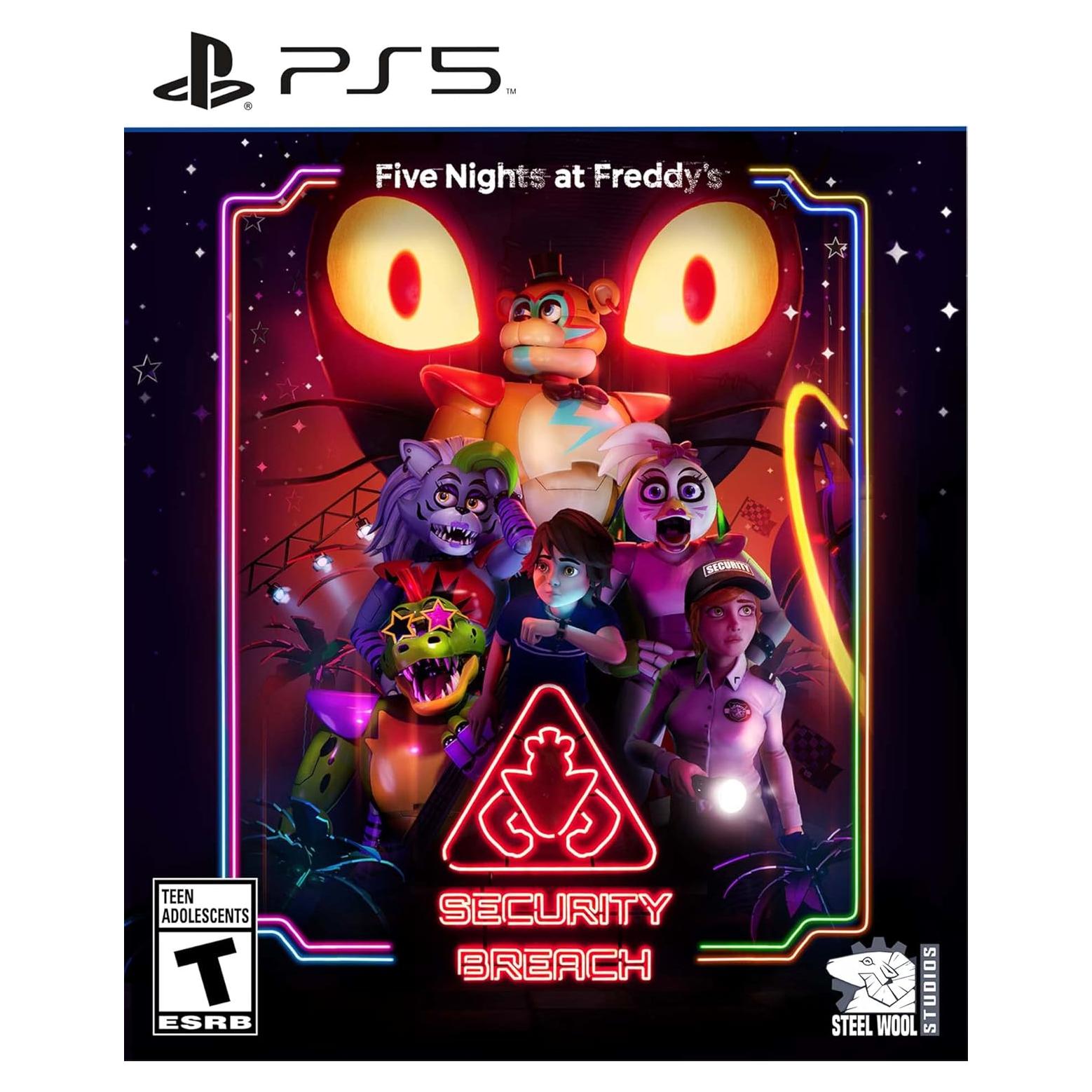 Five Nights at Freddy's: Security Breach PS5 - Videojuego de Terror