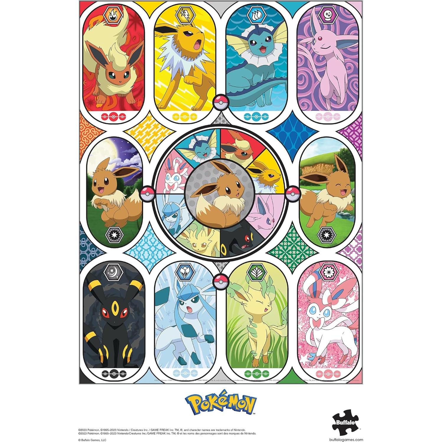 Rompecabezas 1000 Piezas Buffalo Games Pokémon Eevee