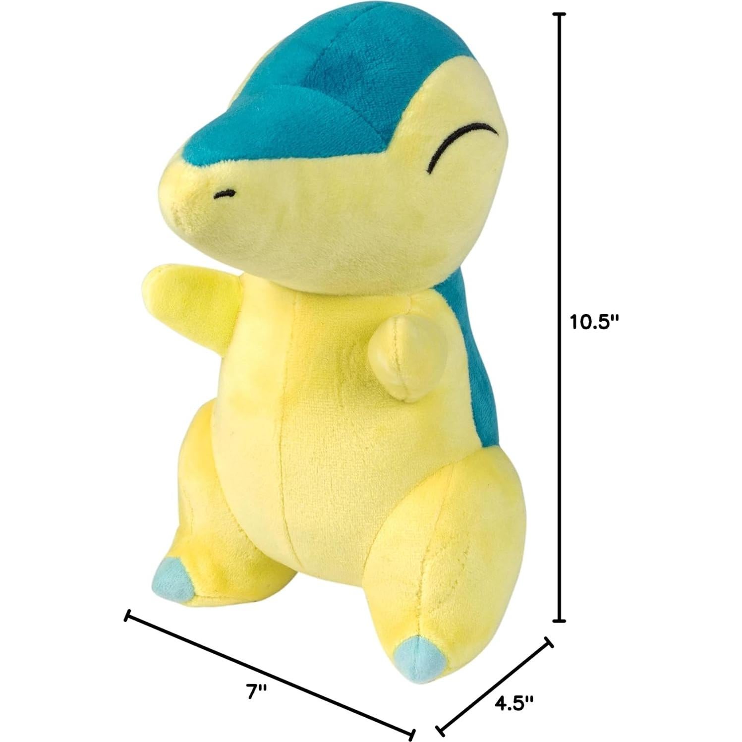 Peluche Cyndaquil Pokémon 20 cm - Licencia Oficial Jazwares