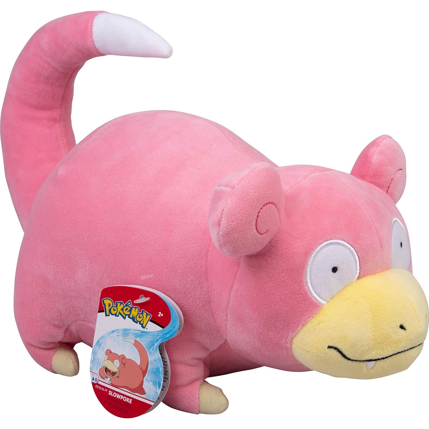 Peluche Slowpoke Grande 30 cm - Pokémon Licencia Oficial