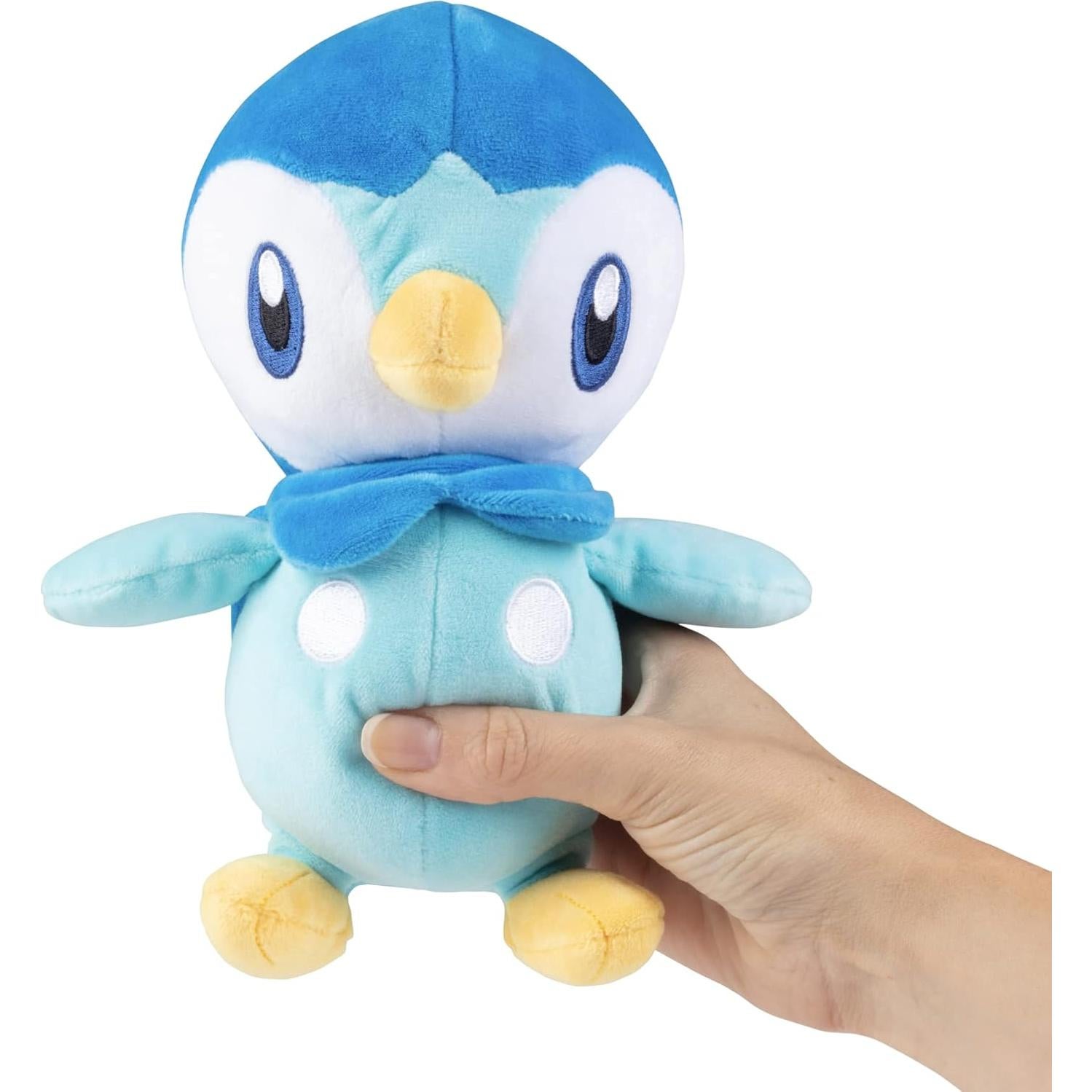 Peluche Pokémon Piplup 20 cm - Licencia Oficial Jazwares