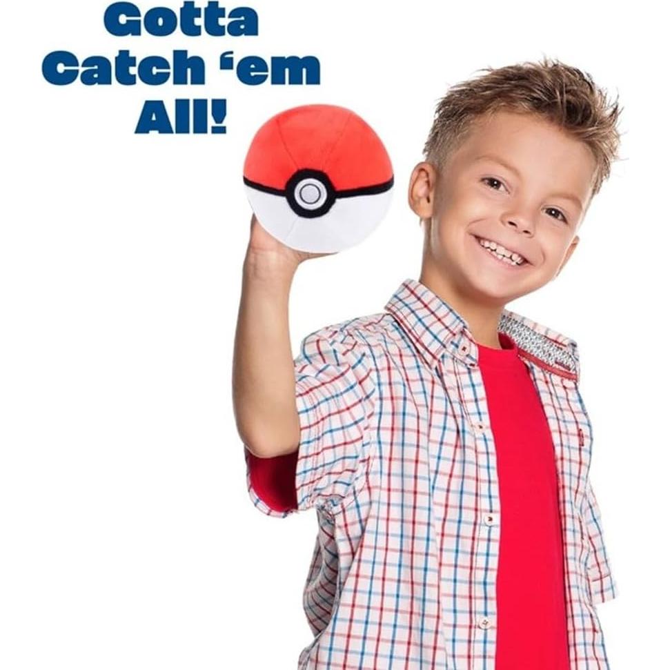 Pelotas de Pokémon Plush 4-Pack Jazwares - 10 cm - Regalo Niños