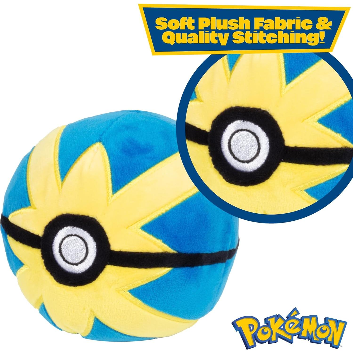 Pelotas de Pokémon Plush 4-Pack Jazwares - 10 cm - Regalo Niños