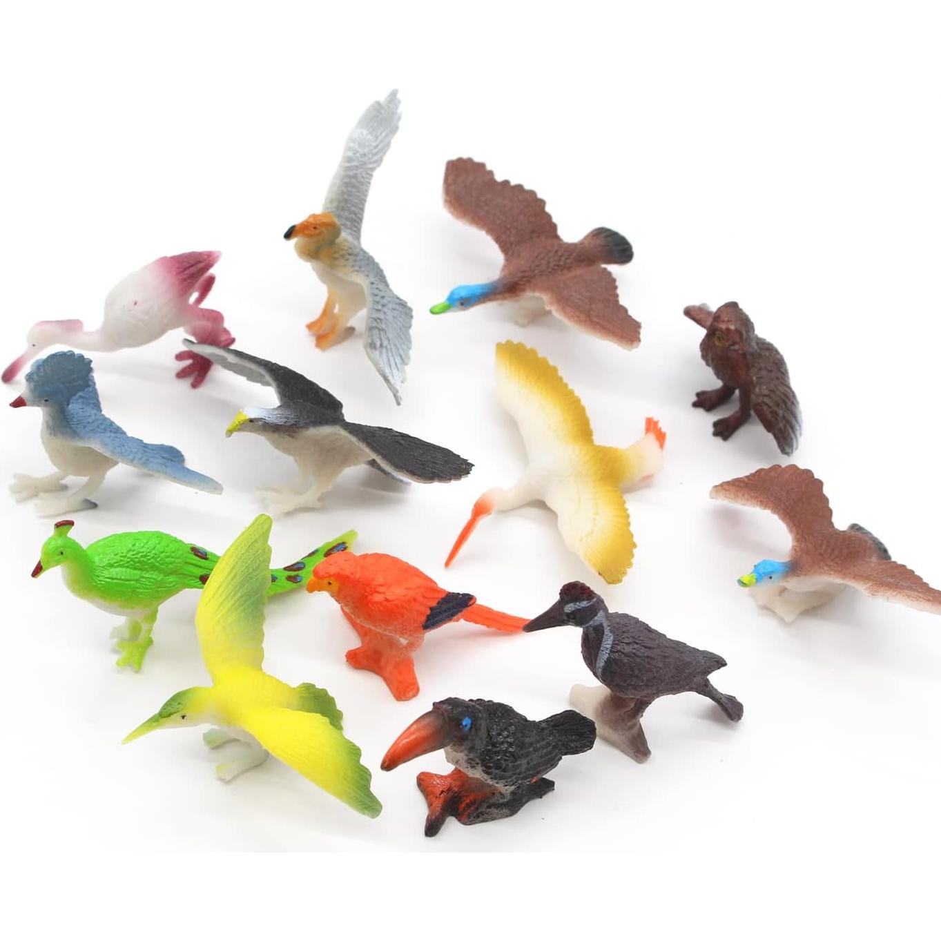 Juego de Figuras de Animales SmilerSmile 12 Piezas Educativas