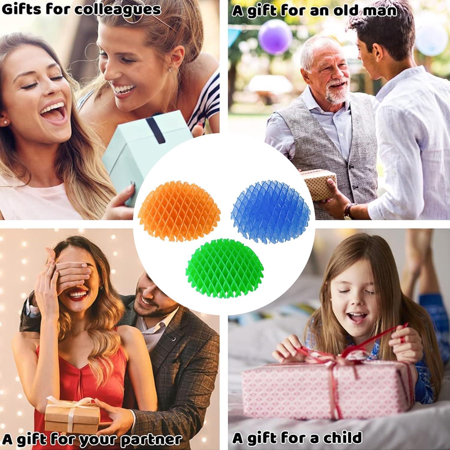 5 Paquetes Juguetes Antiestrés Gusano ZOMGURD - Alivio Ansiedad