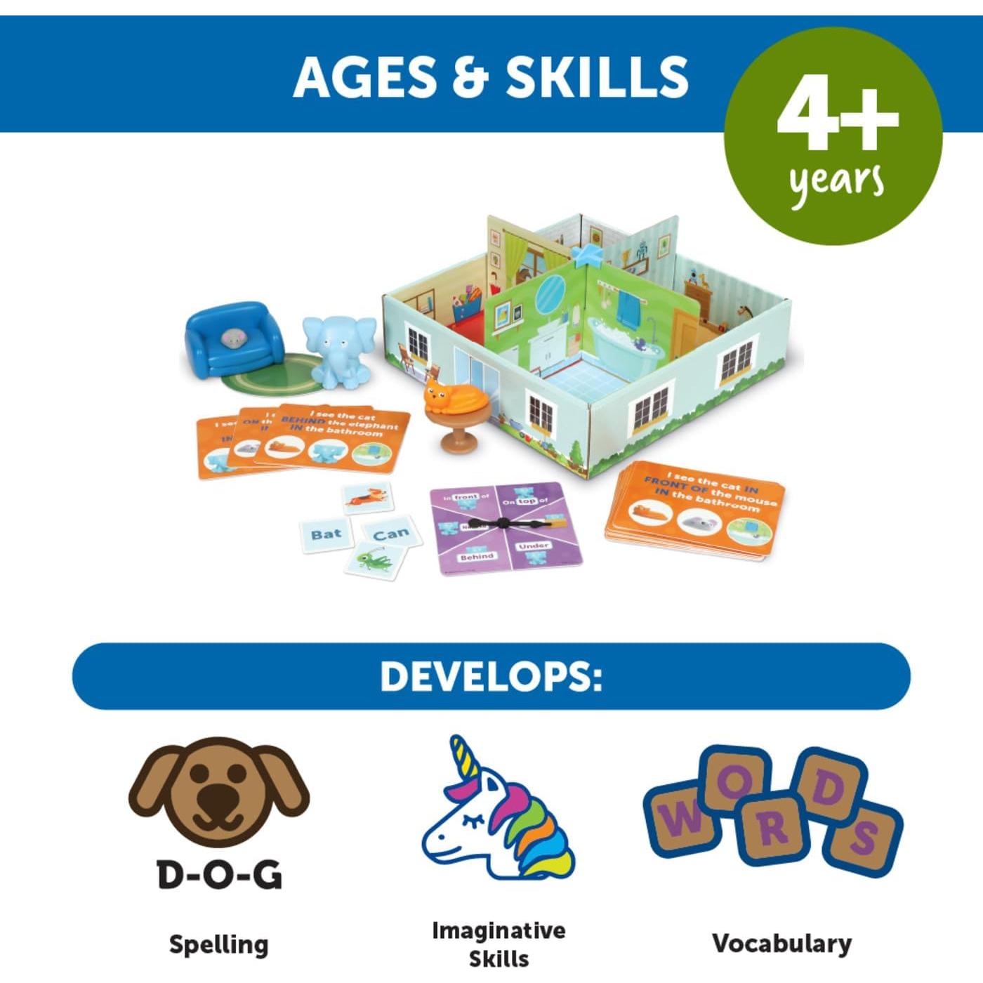 Juego Educativo Elefante Learning Resources 4+ Palabras