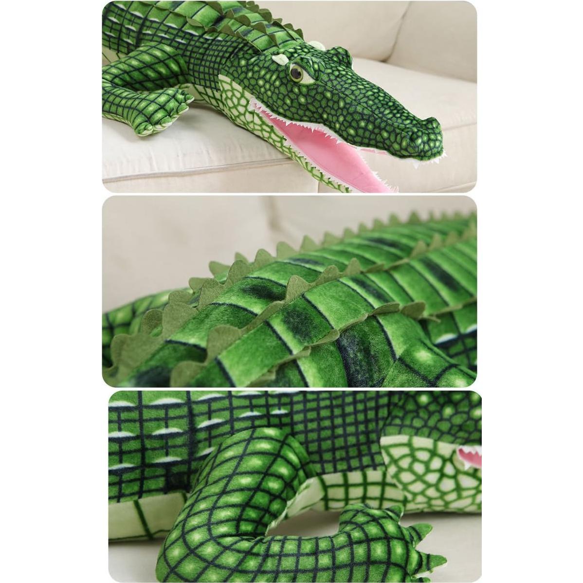 Juguete de Peluche Cocodrilo MMTTAO 100x35x15 cm Suave