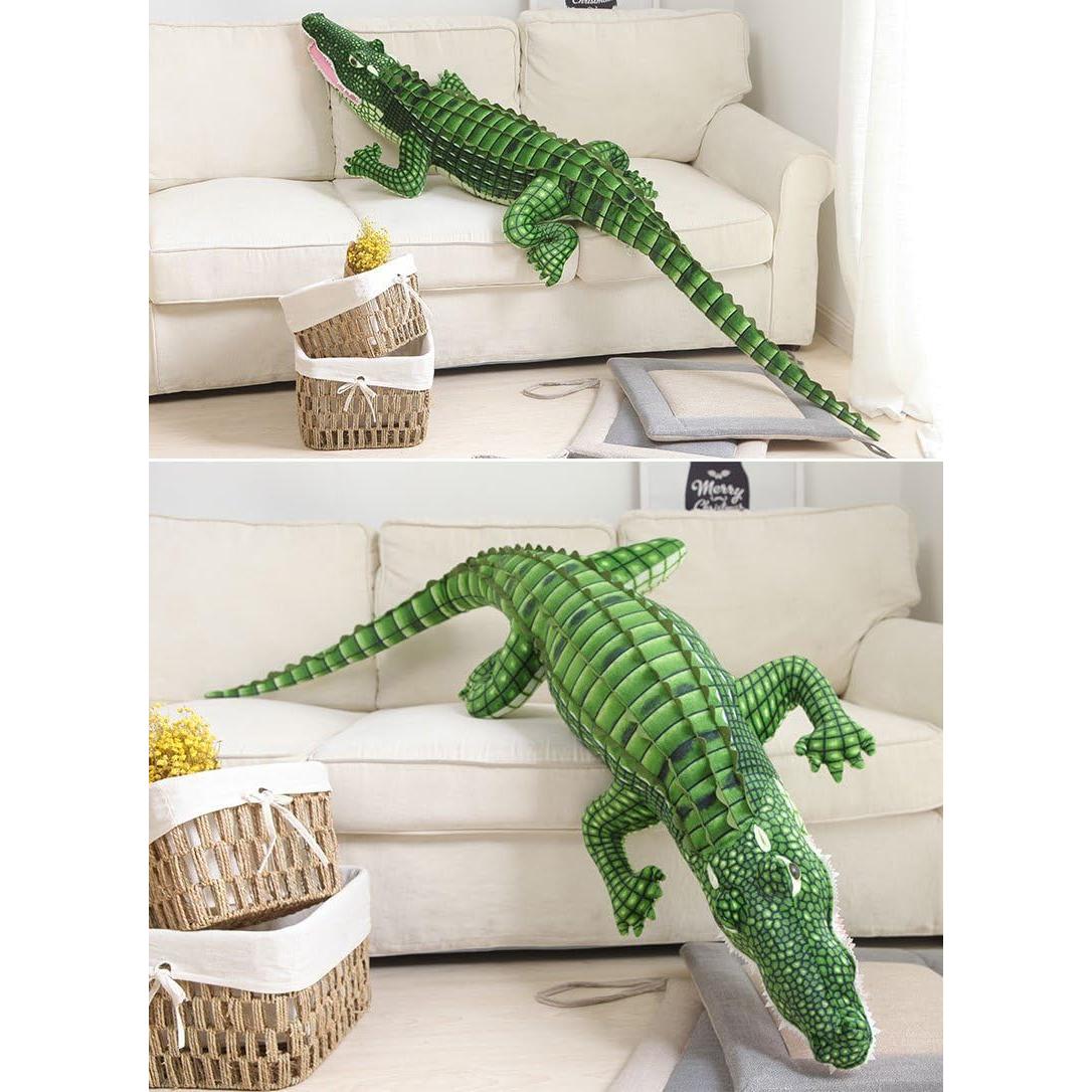 Juguete de Peluche Cocodrilo MMTTAO 100x35x15 cm Suave
