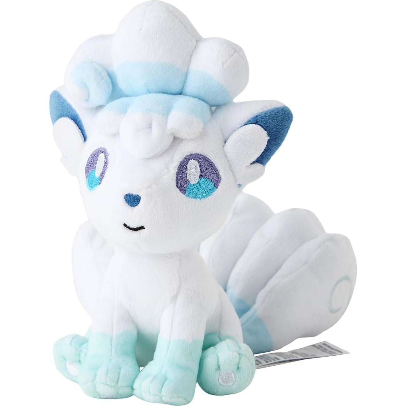 Peluche Vulpix Alola Pokemon Center Original 14x16x15.5cm