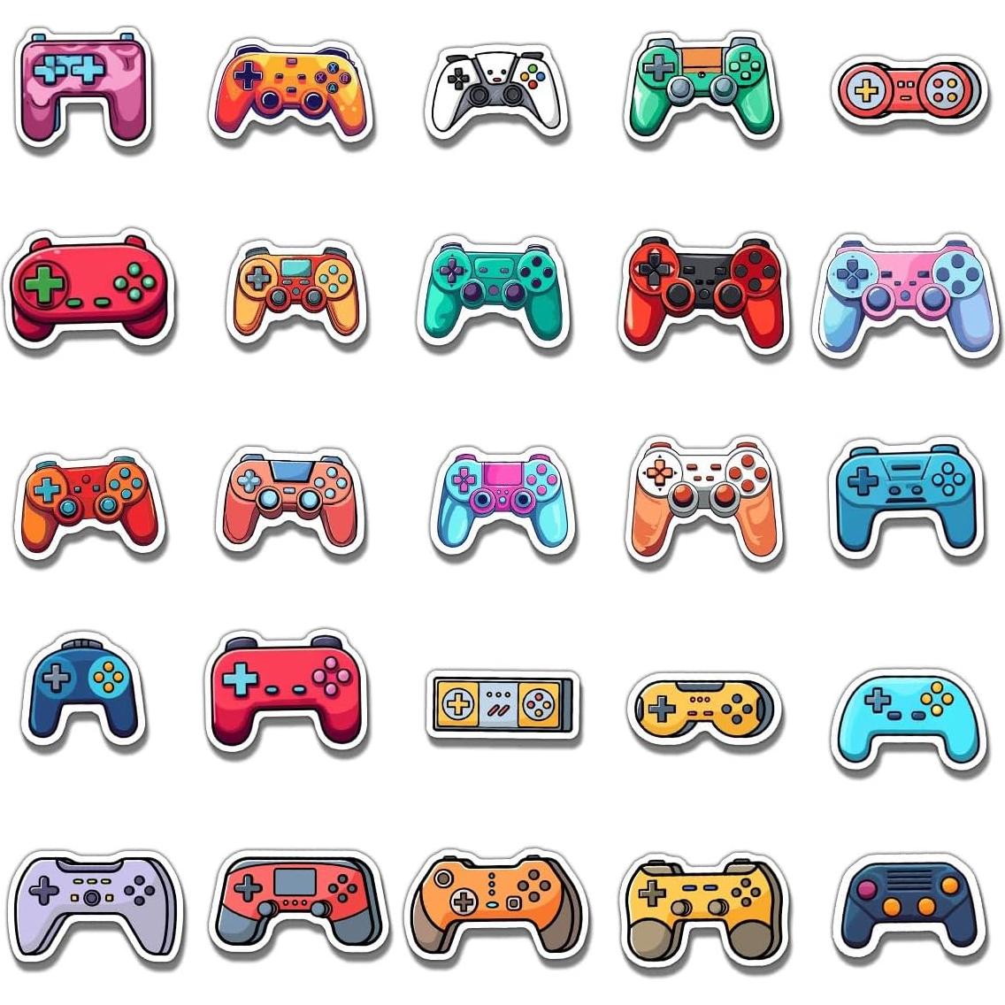 Pack 50 Stickers Retro ZULUVINYL Impermeables para Botellas