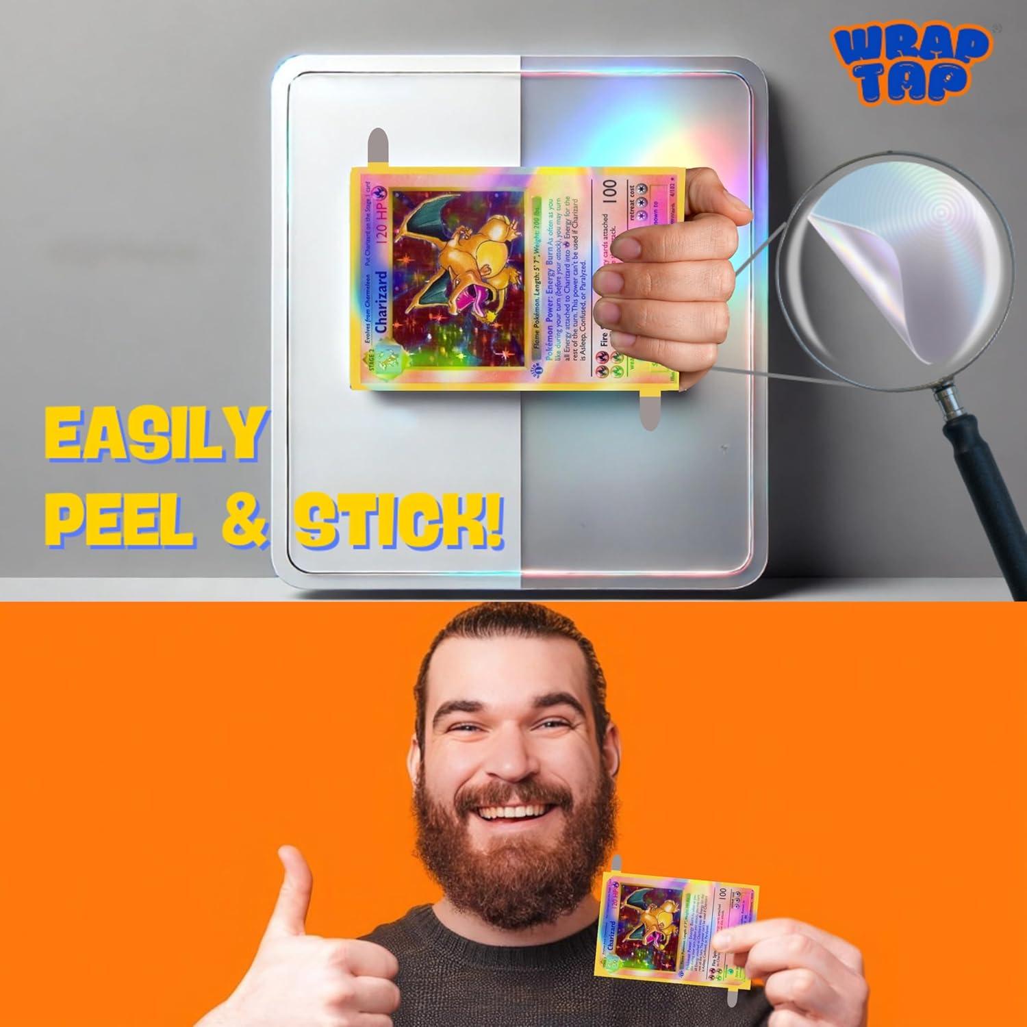 Piel de Tarjeta de Crédito WrapTap Dragón Anime - Paquete de 2