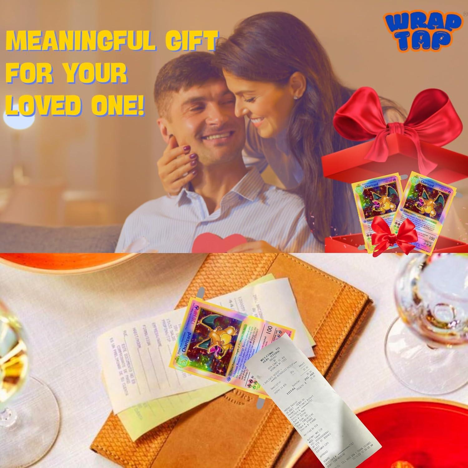 Piel de Tarjeta de Crédito WrapTap Dragón Anime - Paquete de 2