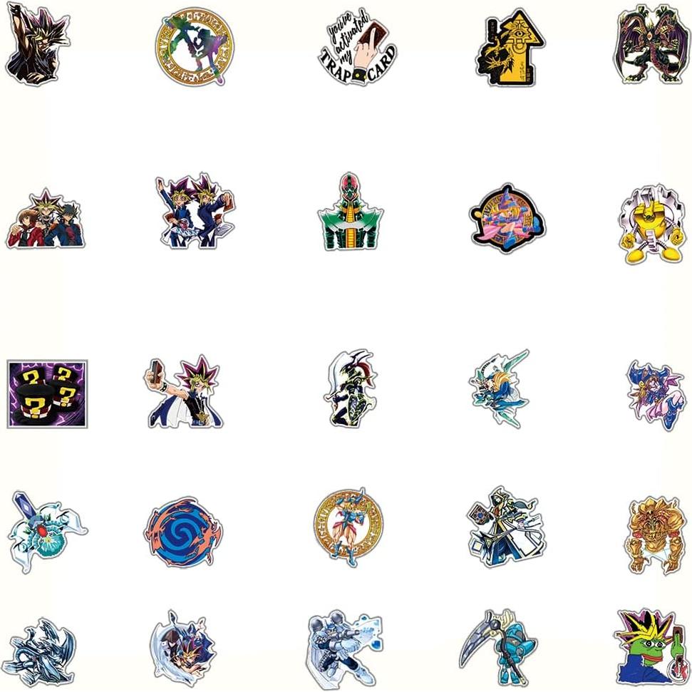 Paquete de 50 Stickers de Anime Impermeables YEESACG