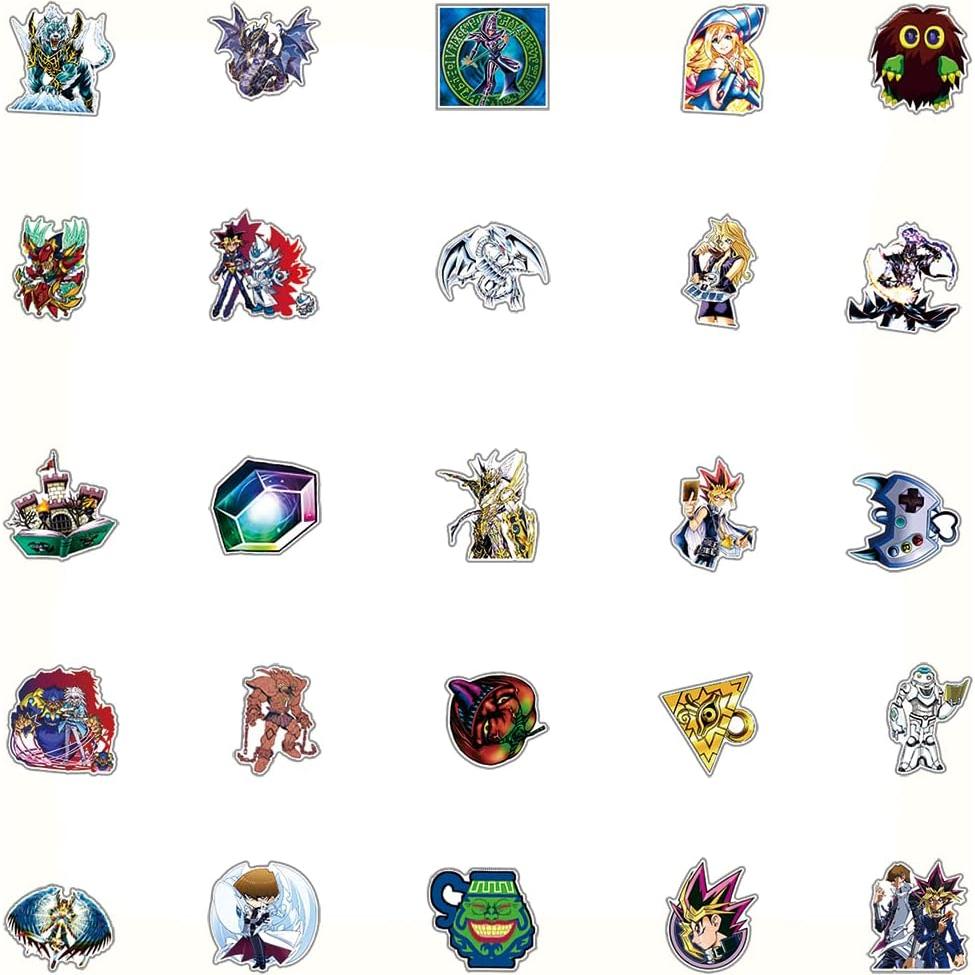 Paquete de 50 Stickers de Anime Impermeables YEESACG