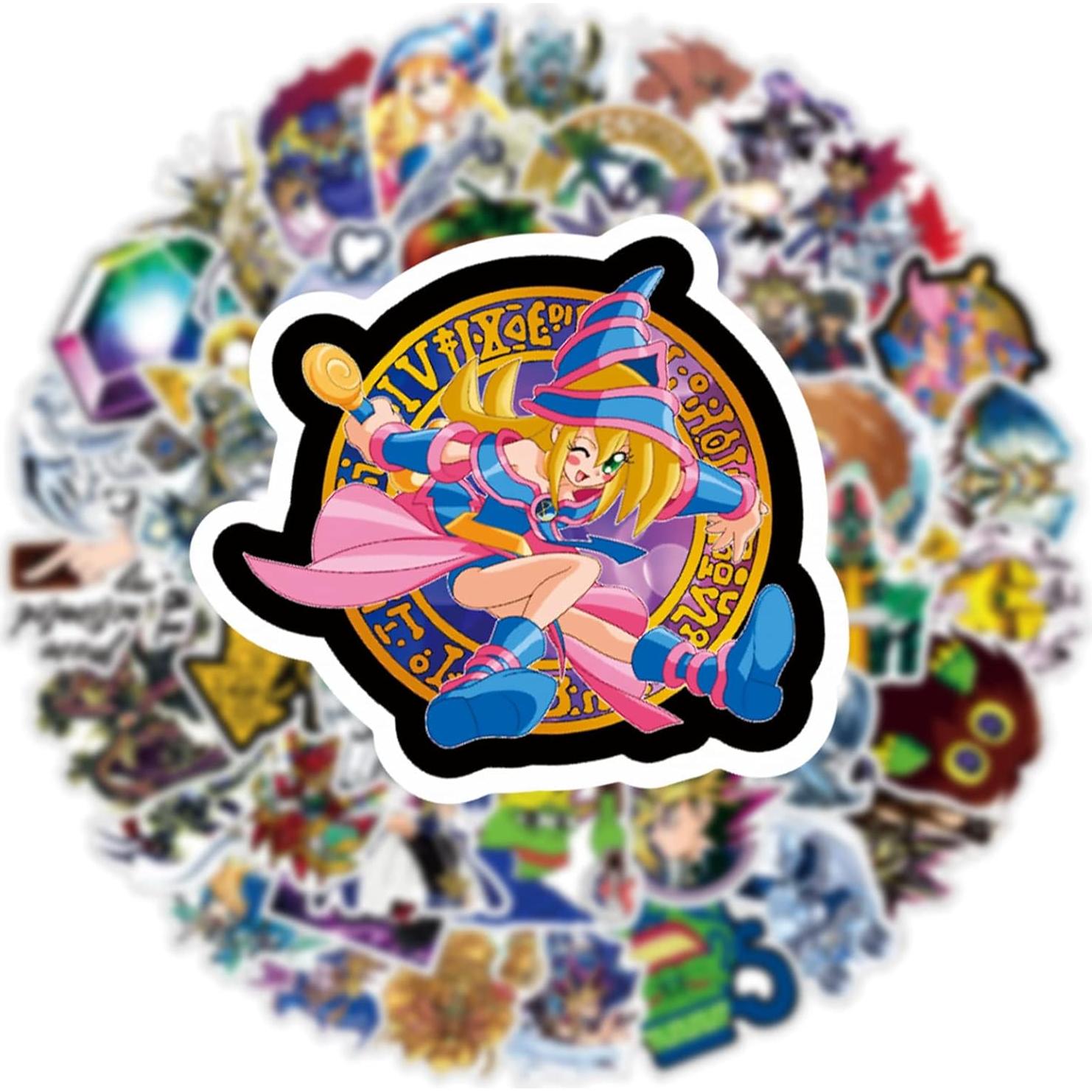 Paquete de 50 Stickers de Anime Impermeables YEESACG