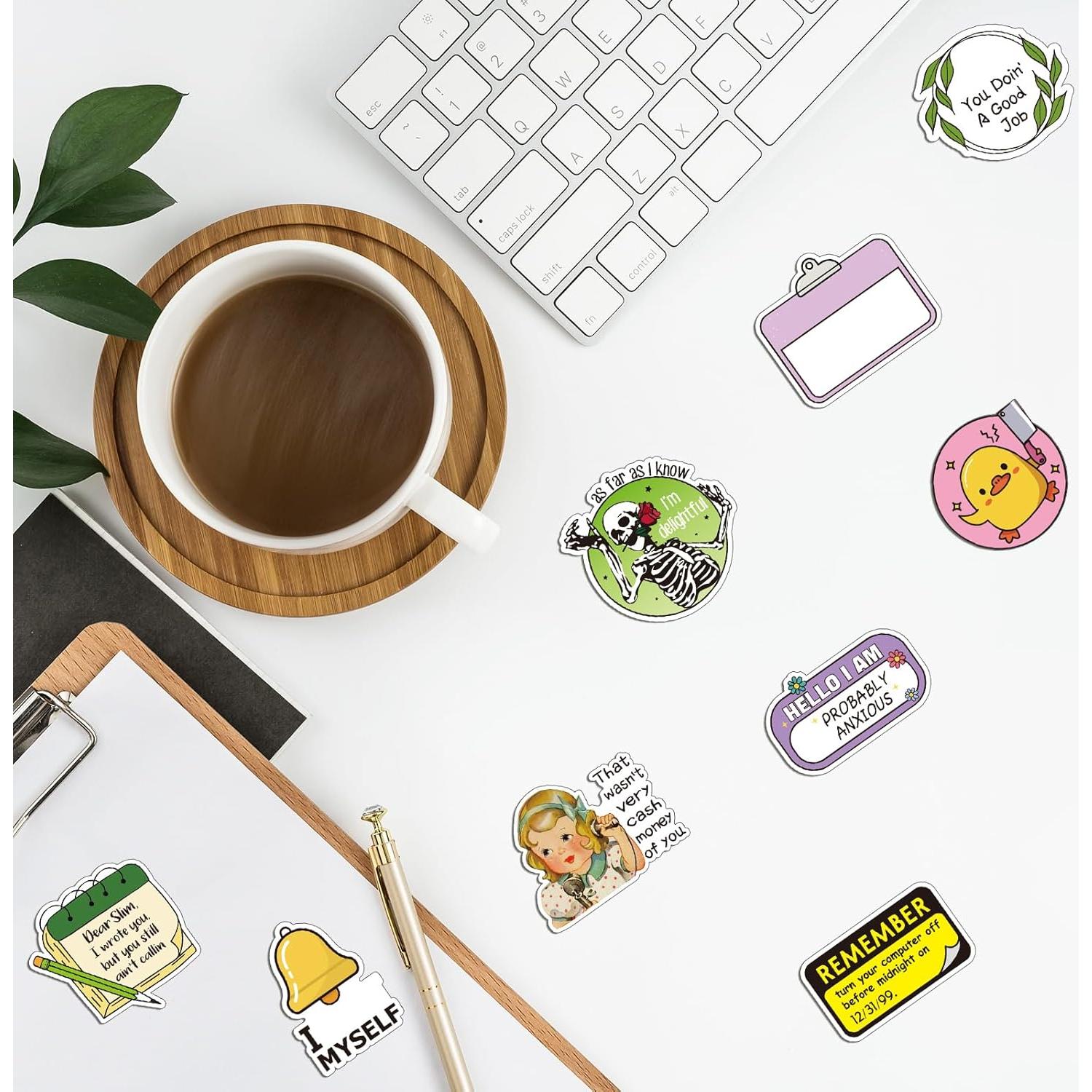 400 Pegatinas Divertidas Chivertion Impermeables para Adultos