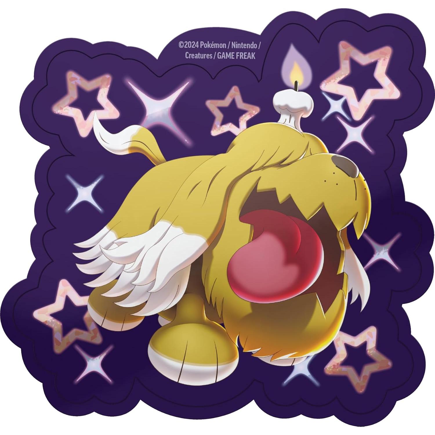 Stickers TECH Pokémon TCG Greavard Brillante + 3 Paquetes