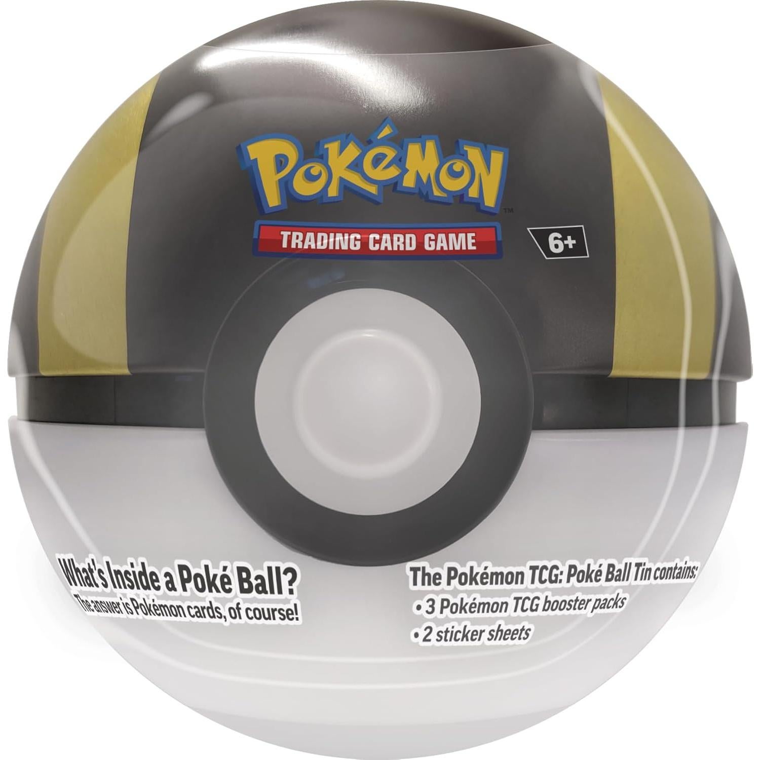 Paquete de Latas de Poké Ball 2024 - Pokémon TCG (3 Latas, 9 Paquetes)
