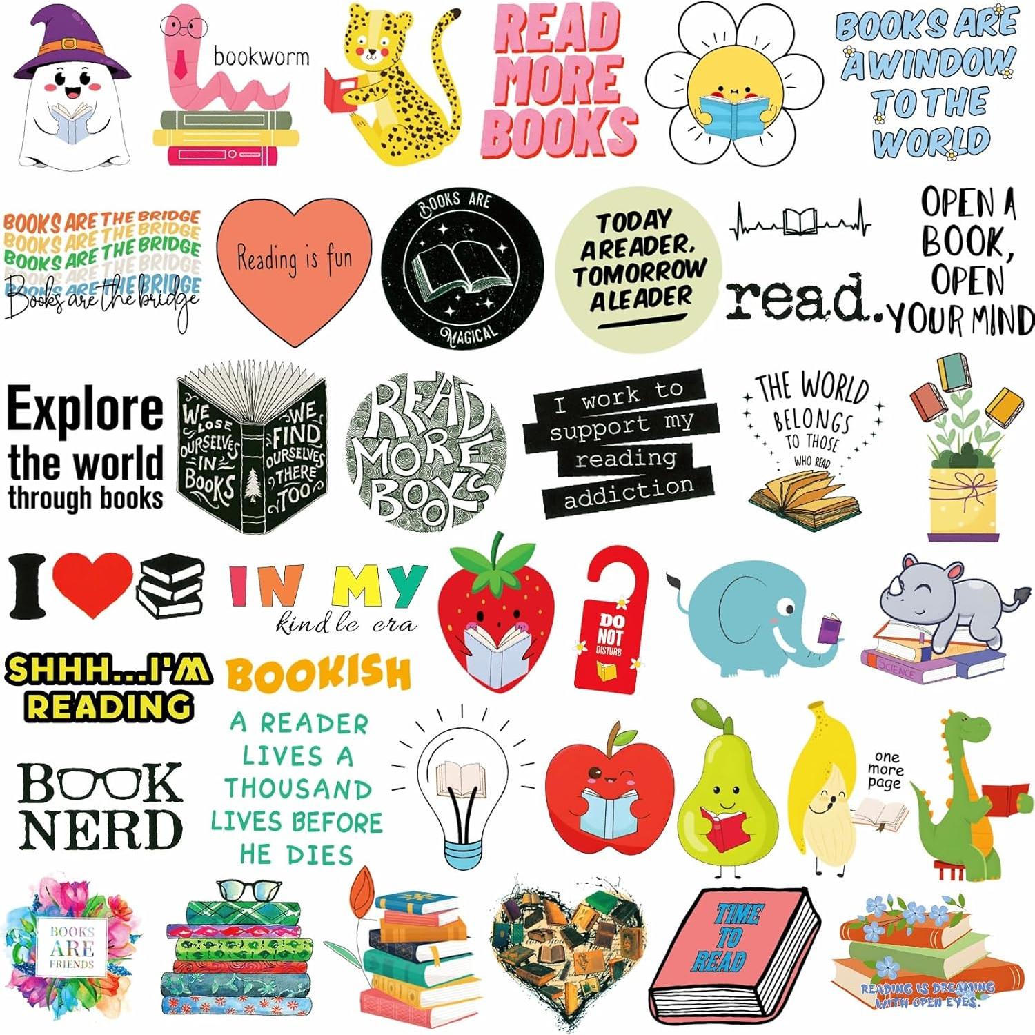 300 Stickers Holográficos Yodeeni para Libros y Laptop