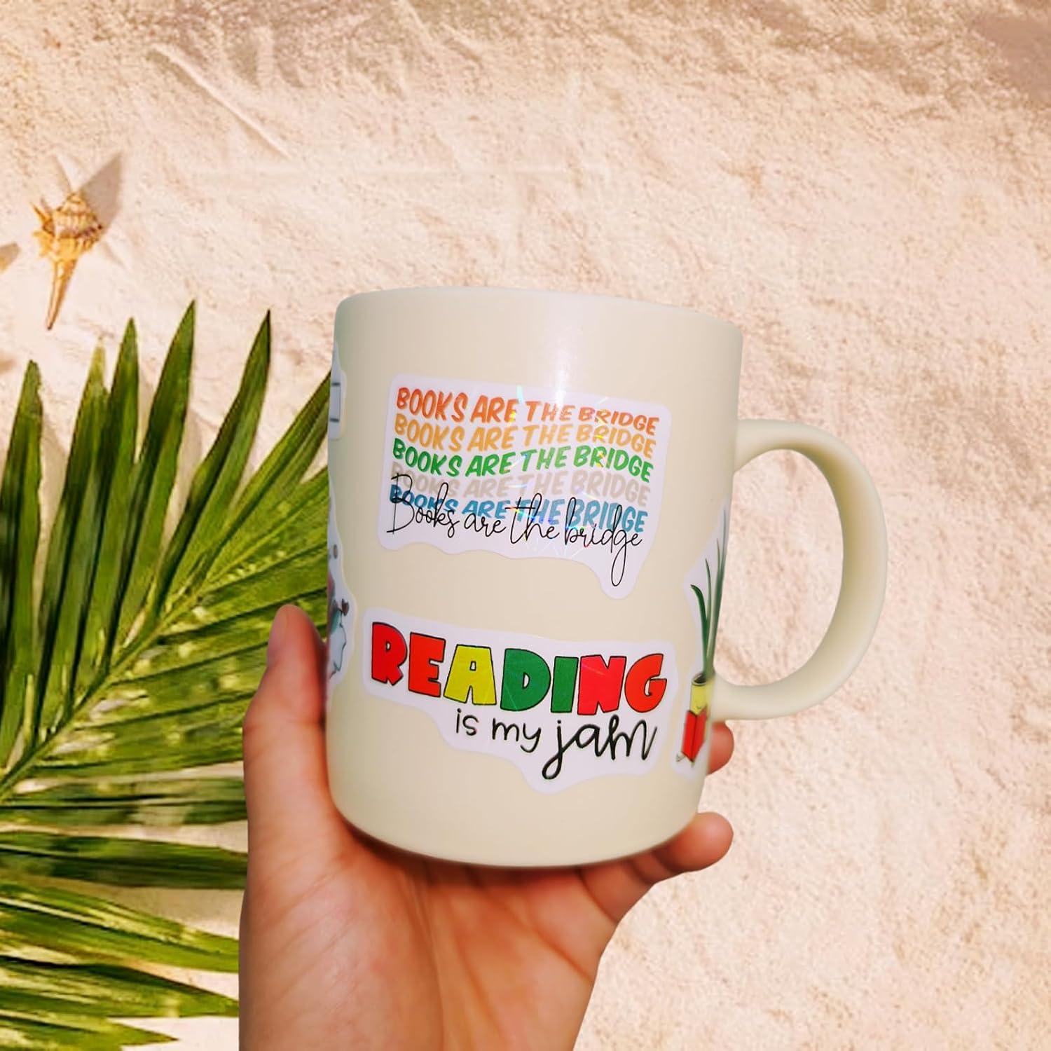 300 Stickers Holográficos Yodeeni para Libros y Laptop