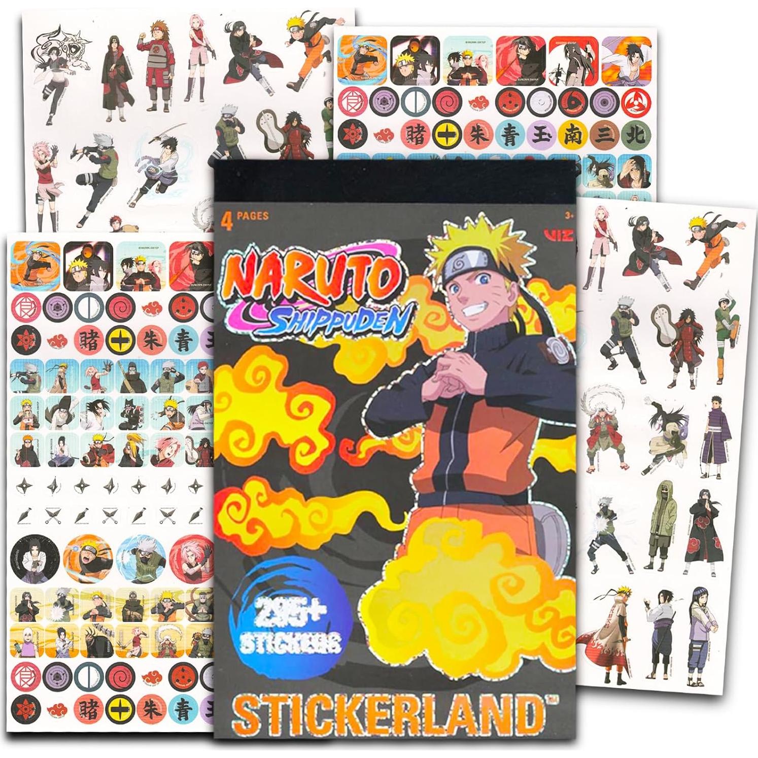 Mega Set de Stickers de Anime Crenstone - 900 Stickers Naruto, Dragon Ball, My Hero Academia